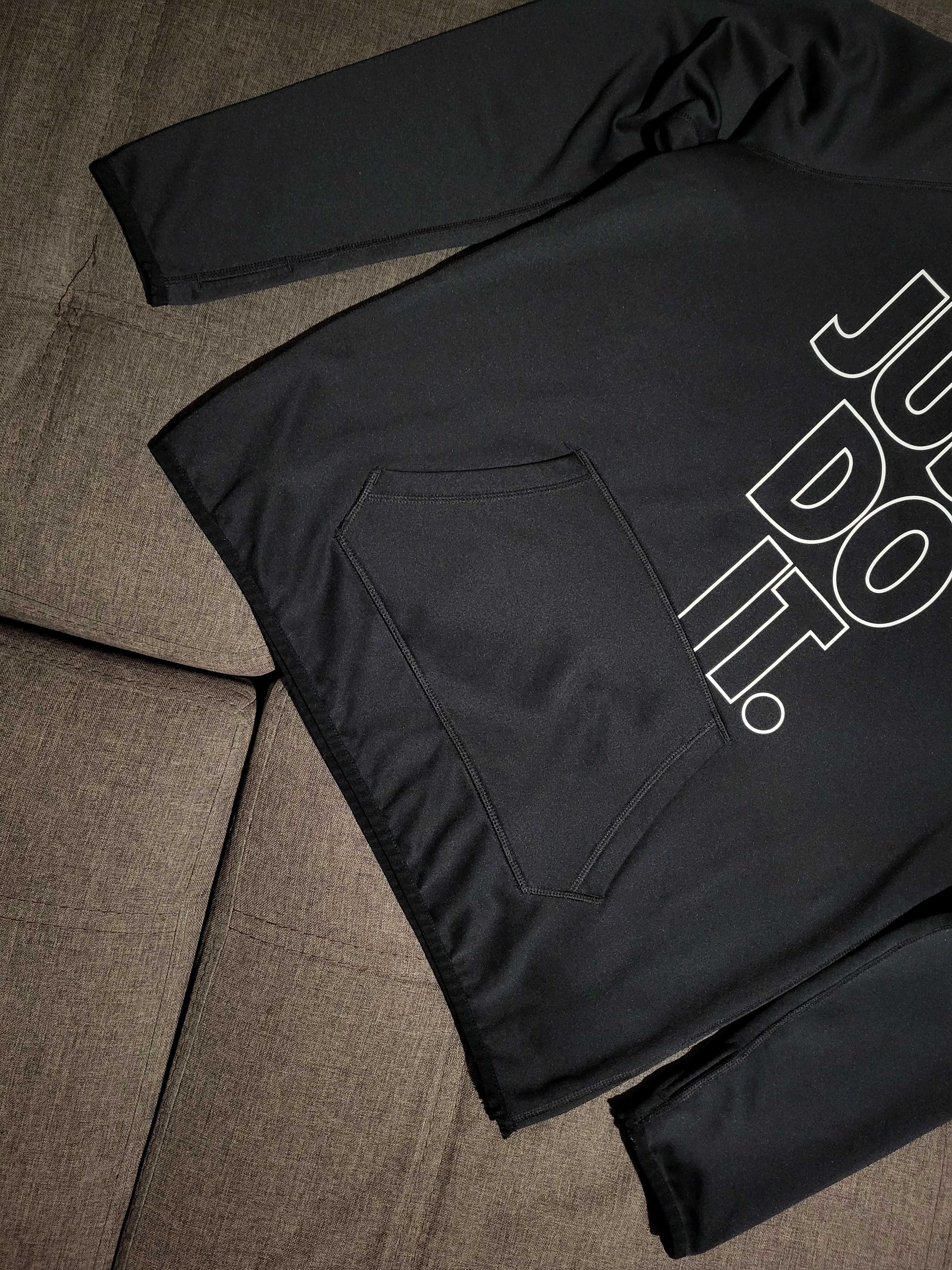 Nike Vintage hoodie NIKE just do it Size L / US 10 / IT 46 - 2 Thumbnail