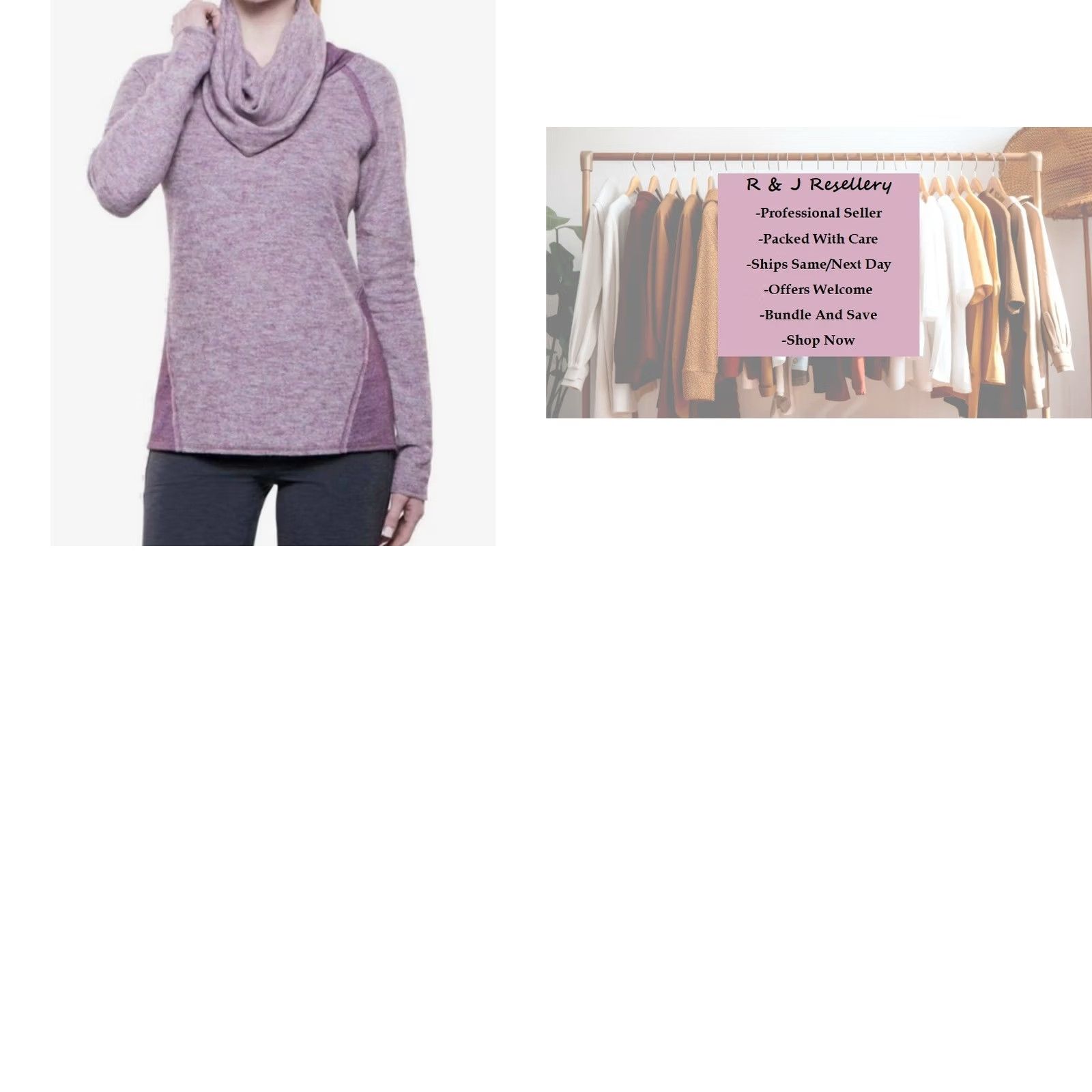 Vintage Kuhl Women's Nova Pullover Shirt? (Note: Unable to provide a refined title under constraints.) Size M / US 6-8 / IT 42-44 - 8 Thumbnail