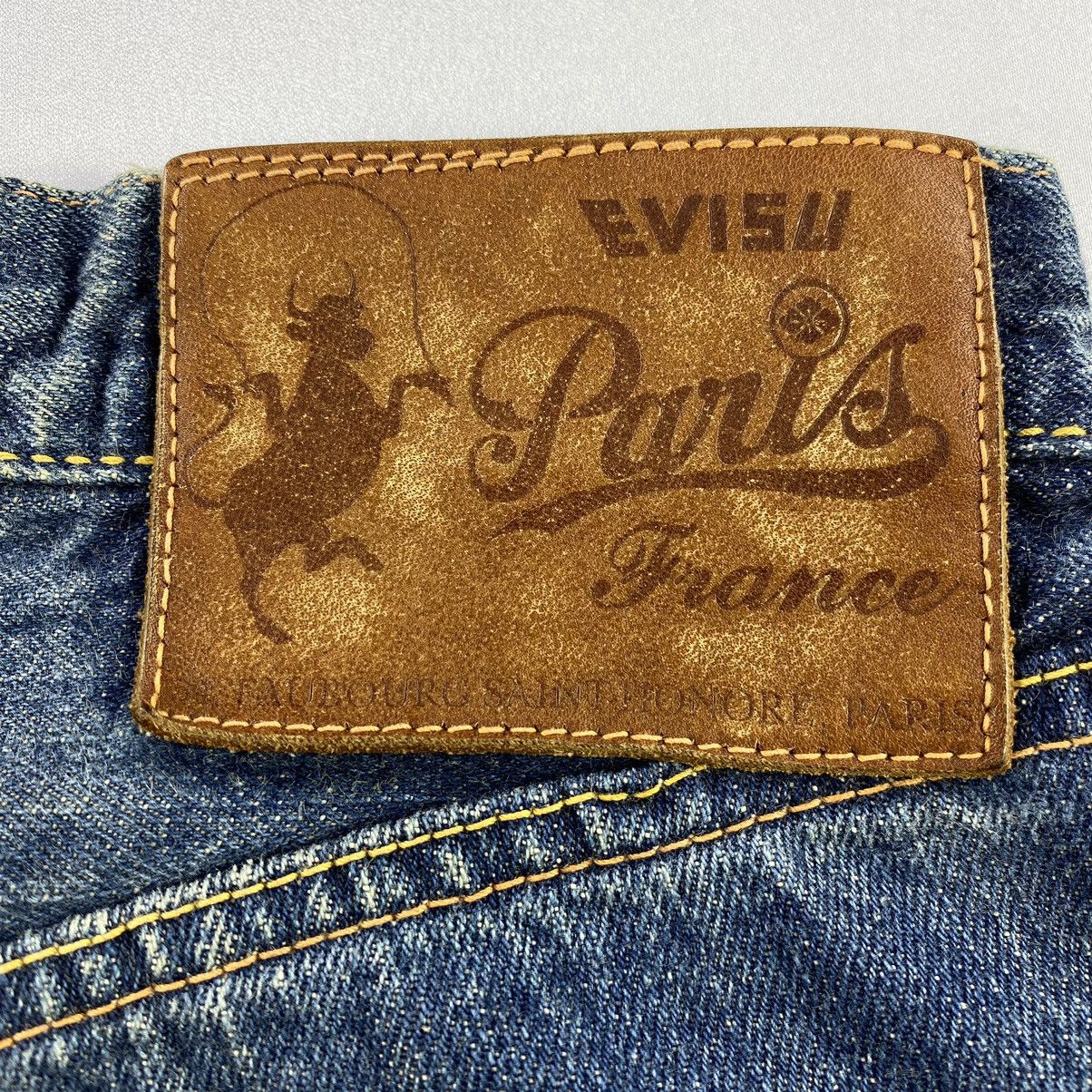 Evisu Vintage evisu selvedge jeans diacock big logo jeans Size US 34 / EU 50 - 5 Thumbnail