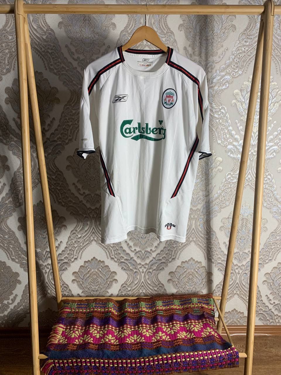 Reebok VINTAGE REEBOK FC LIVERPOOL ENGLAND SOCCER JERSEY RETRO 90s Size US L / EU 52-54 / 3 - 1 Thumbnail