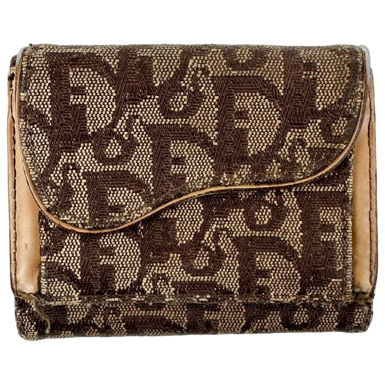 Vintage Dior Saddle Monogram Purse