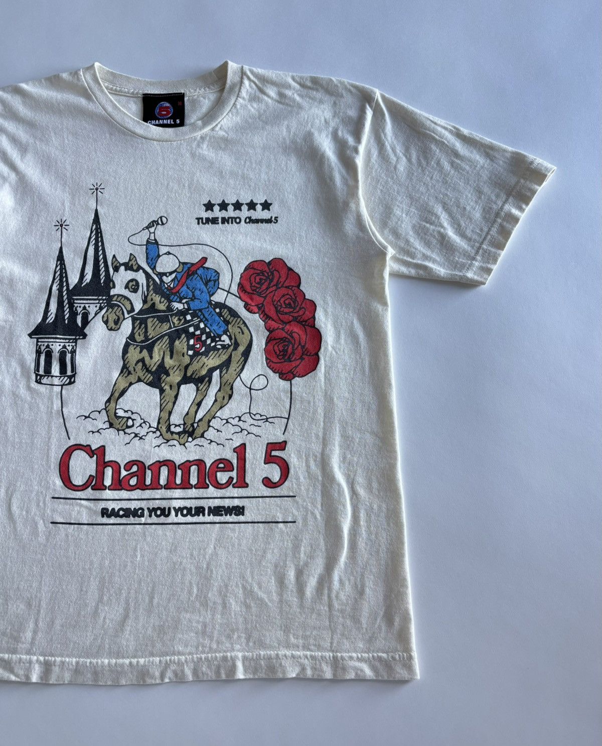 Other Channel 5 News Racing Screen Printed Tee Size US M / EU 48-50 / 2 - 1 Thumbnail