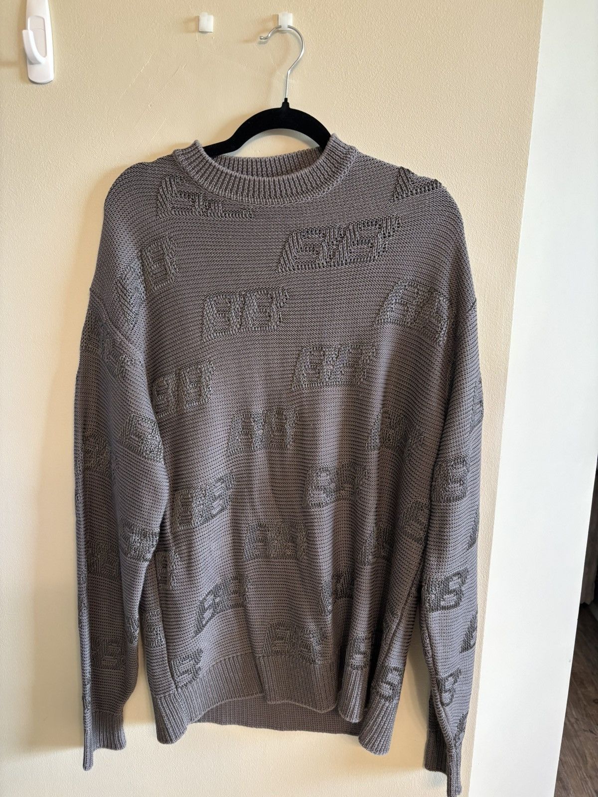 Balenciaga Balenciaga Bb logo jacquard knitted sweater Size US S / EU 44-46 / 1 - 1 Thumbnail