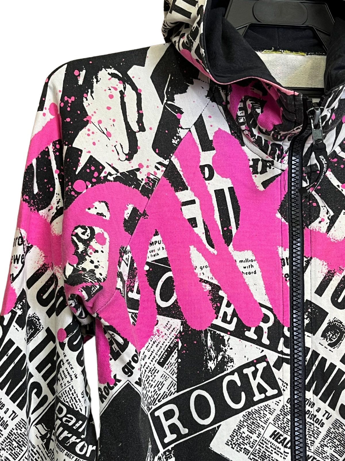 Hysteric Glamour SICK🔥SUPERLOVERS PUNK ROCK FULLPRINT ZIPPER HOODIES Size US S / EU 44-46 / 1 - 7 Thumbnail