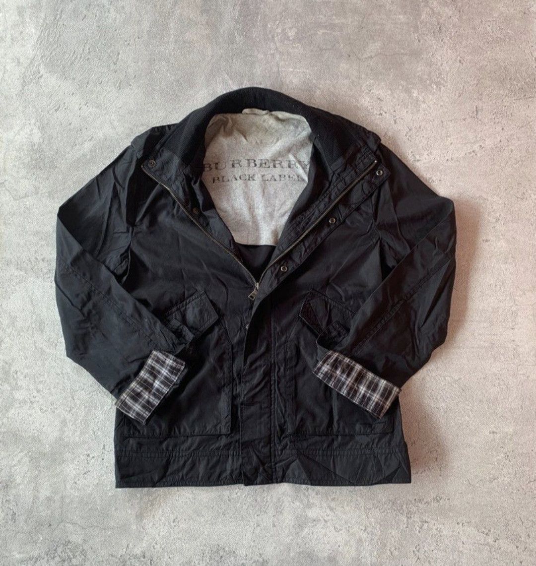 Burberry Vintage Burberry Black Label Jacket Size US L / EU 52-54 / 3 - 2 Thumbnail