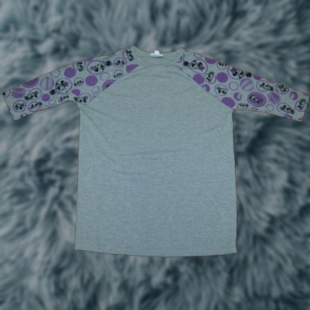 Vintage VINTAGE Women's LuLaRoe Minnie Mouse Raglan T Shirt Workout Size 12 Nice Randy Size XL / US 12-14 / IT 48-50 - 1 Preview
