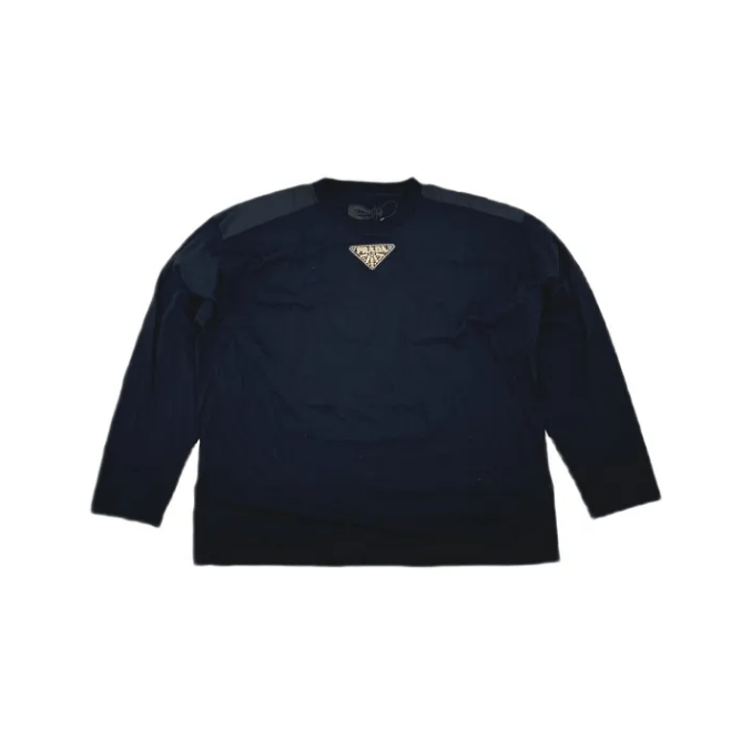 Prada Prada Long Sleeve T-shirt Size US XL / EU 56 / 4 - 1 Thumbnail