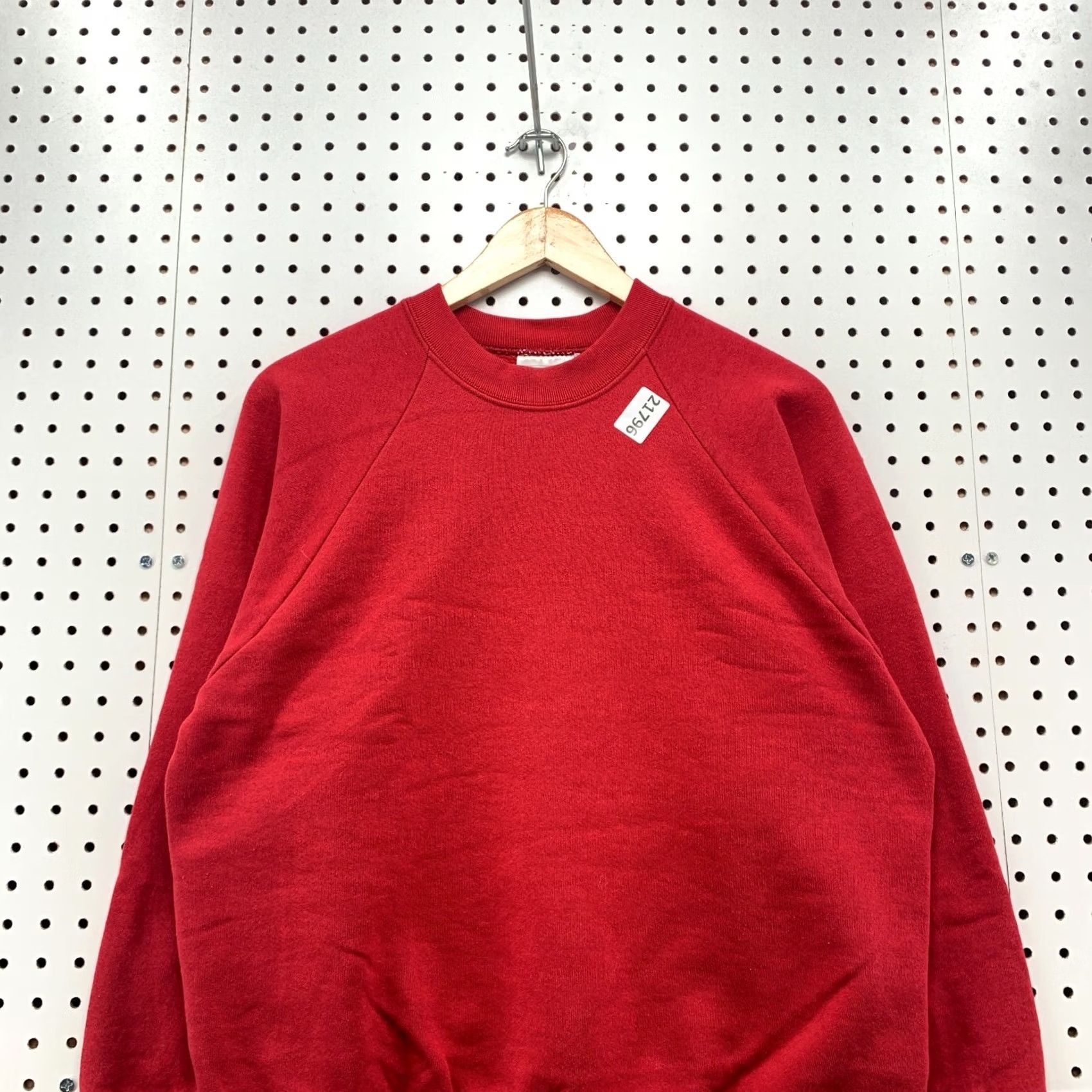 Fruit Of The Loom VINTAGE Fruit of the Loom Sweatshirt Womens Large Red Crewneck 90s Pullover Long Sleeve Size L / US 10 / IT 46 - 5 Thumbnail