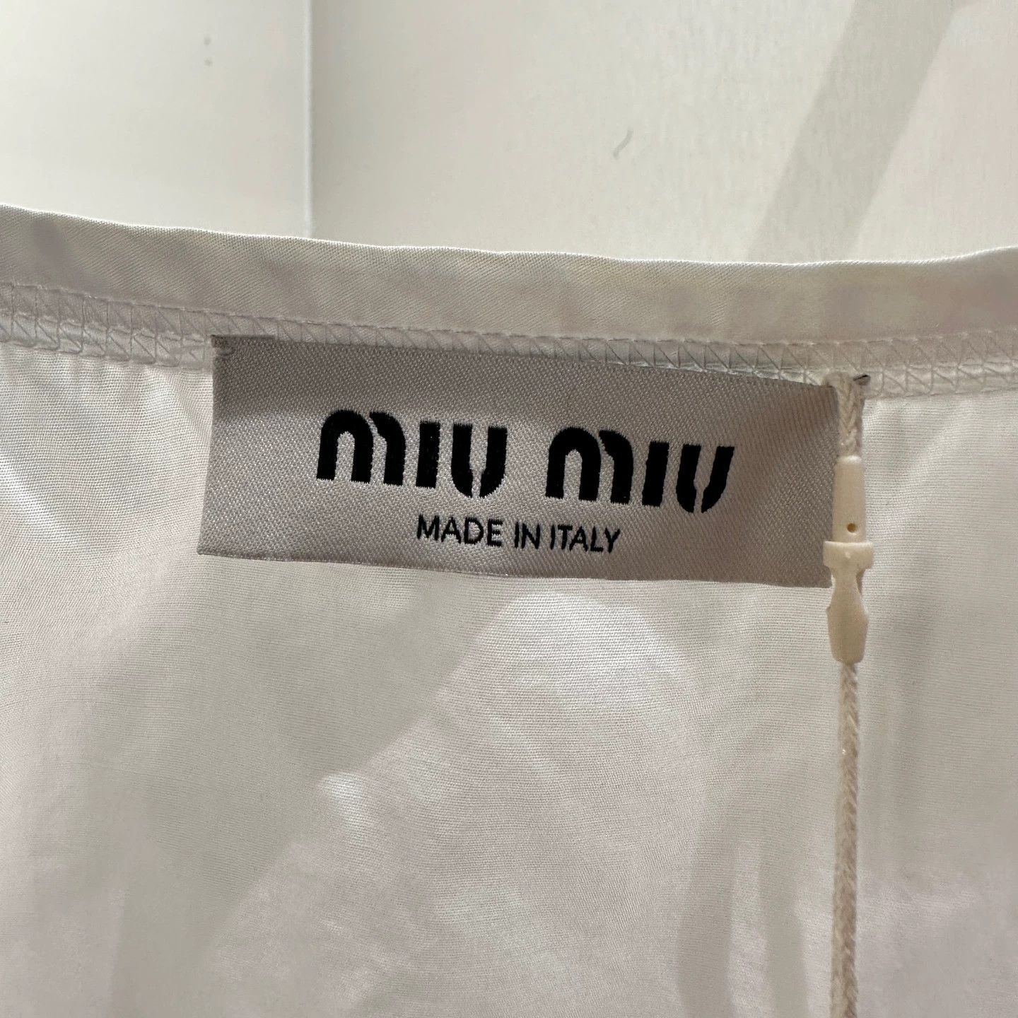 Miu Miu MIU MIU may717 Logo Sleeveless Zip Tank Top 36 Size XS / US 0-2 / IT 36-38 - 3 Thumbnail