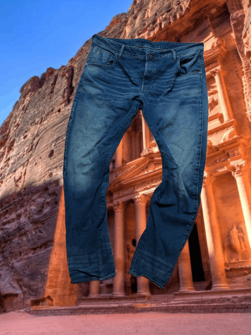 G-Star G-Star Raw Distressed Thrashed Jeans ARC 3D Slim Size US 38 / EU 54 - 1 Thumbnail