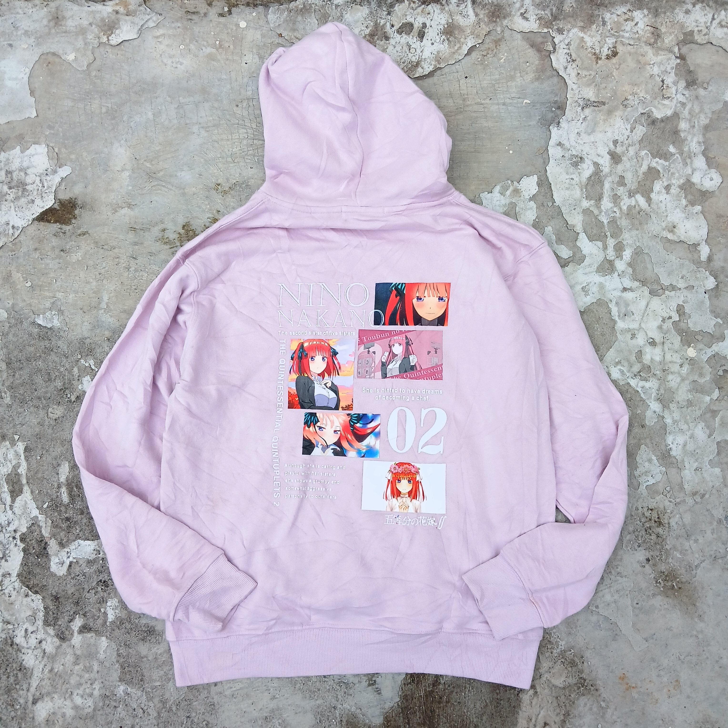 Anime × Japanese Brand × Vintage Nina nakano stoubun no hanayome official hoodie Size US L / EU 52-54 / 3 - 1 Thumbnail