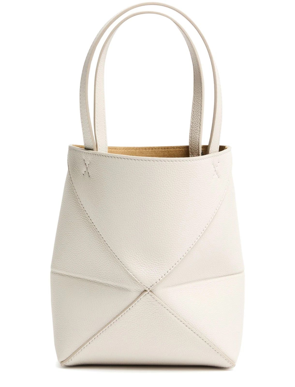 Loewe LOEWE Puzzle Mini Fold Light Ghost Leather Tote New Auth Size ONE SIZE - 3 Thumbnail