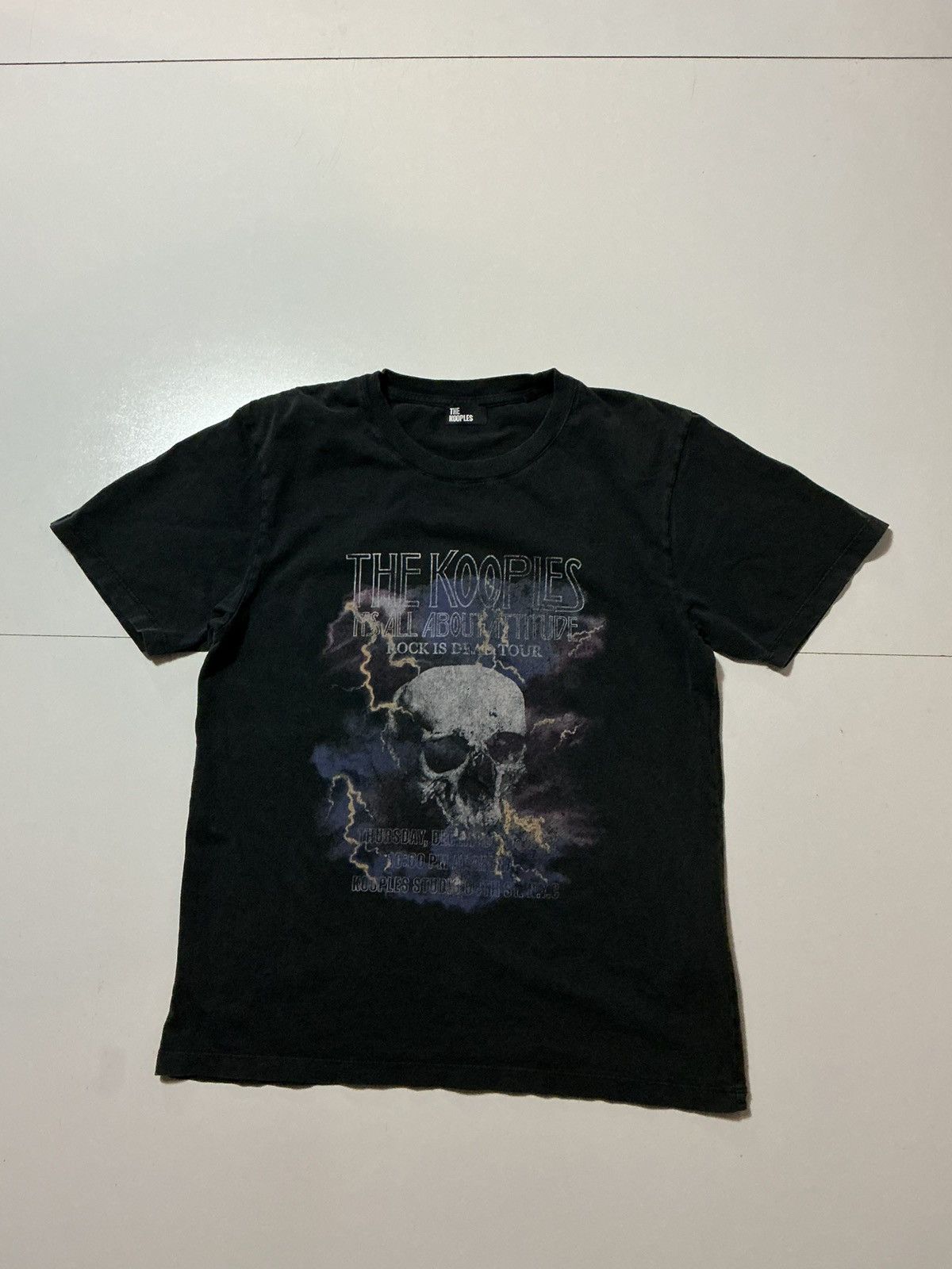 The Kooples The Kooples It’s All About Attitude Rock Is Dead Tour TShirt Size US S / EU 44-46 / 1 - 2 Thumbnail