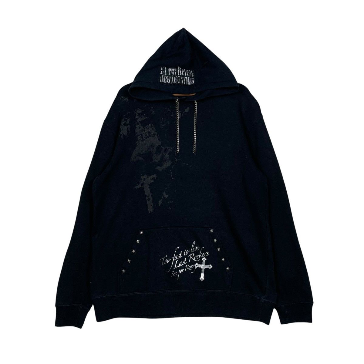 Japanese Brand Vintage Punk Sexpot Revenge Deadly Follow Pullover Hoodie Size US M / EU 48-50 / 2 - 1 Thumbnail