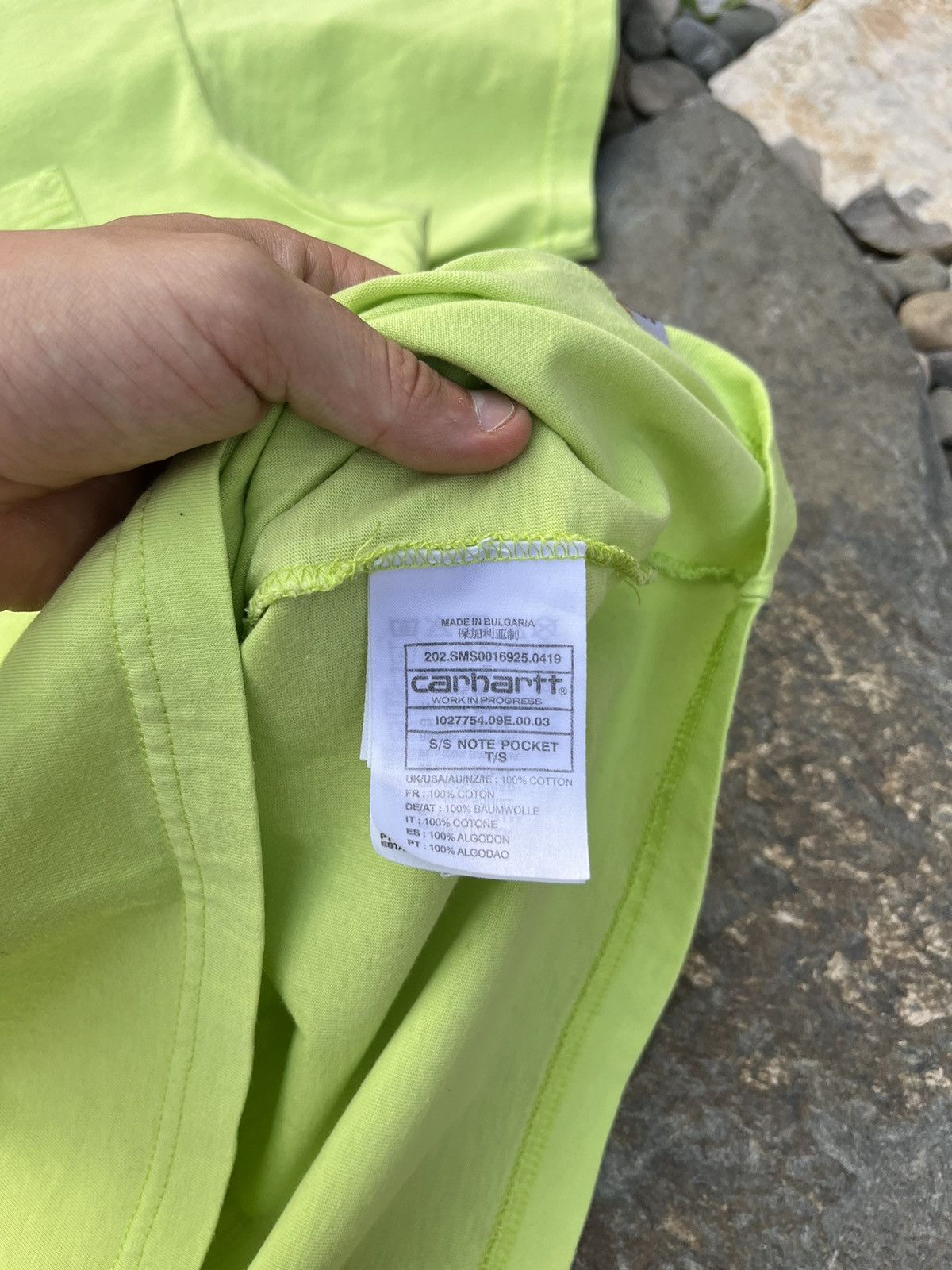 Carhartt × Carhartt Wip Carhartt WIP S/S Note Pocket T/S sun t-shirt oversize tee Size US M / EU 48-50 / 2 - 14 Thumbnail