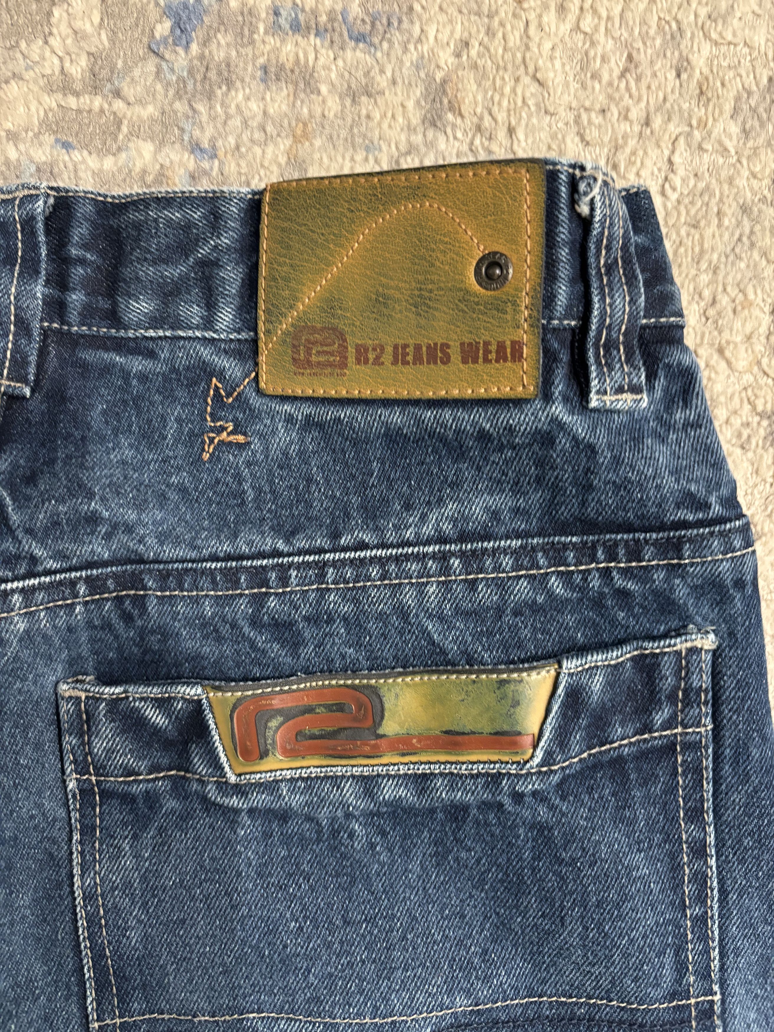Vintage R2 Y2k baggy jeans Size US 30 / EU 46 - 2 Thumbnail