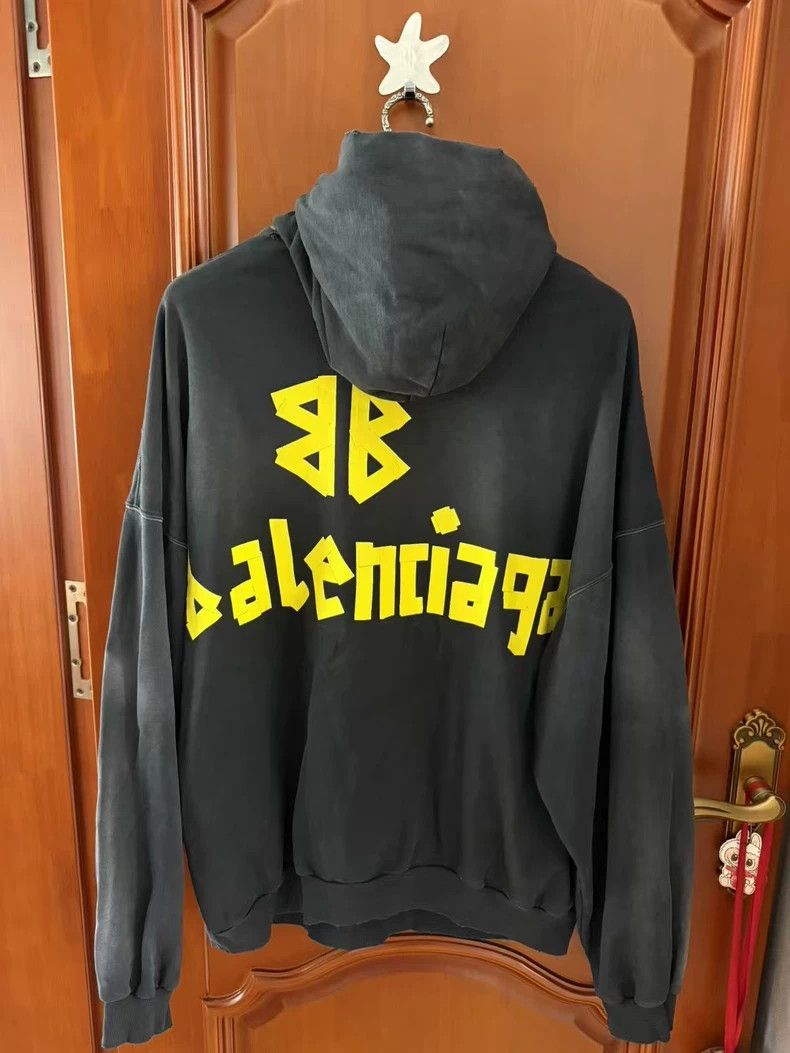 Balenciaga Balenciaga Tape Sweater Old Size US M / EU 48-50 / 2 - 2 Thumbnail