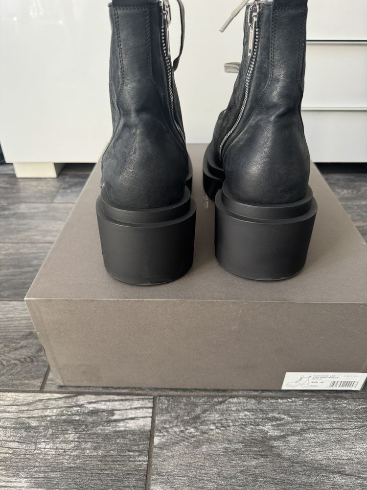 Rick Owens Black Low Army Bogun Boots brand new Size US 13 / EU 46 - 10 Thumbnail