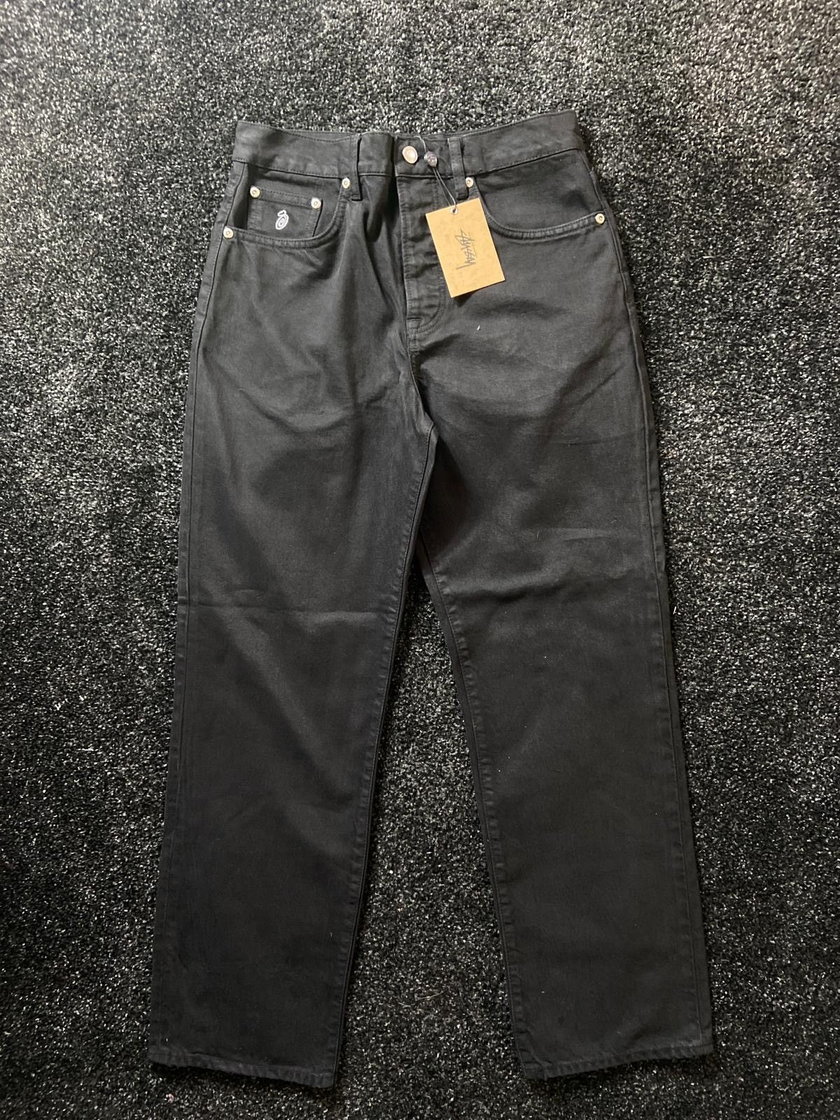 image of Stussy Classic Denim Jean Black, Men's (Size 34)