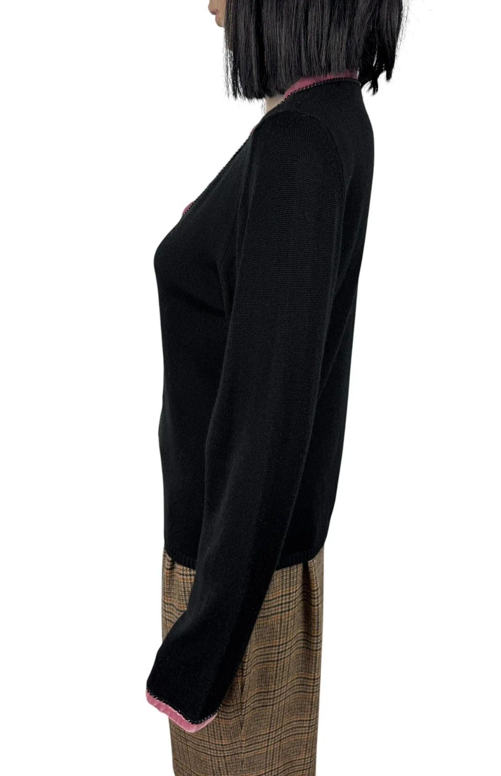 Blumarine Blumarine Wool Cardigan size I48 D42 Size L / US 10 / IT 46 - 6 Thumbnail