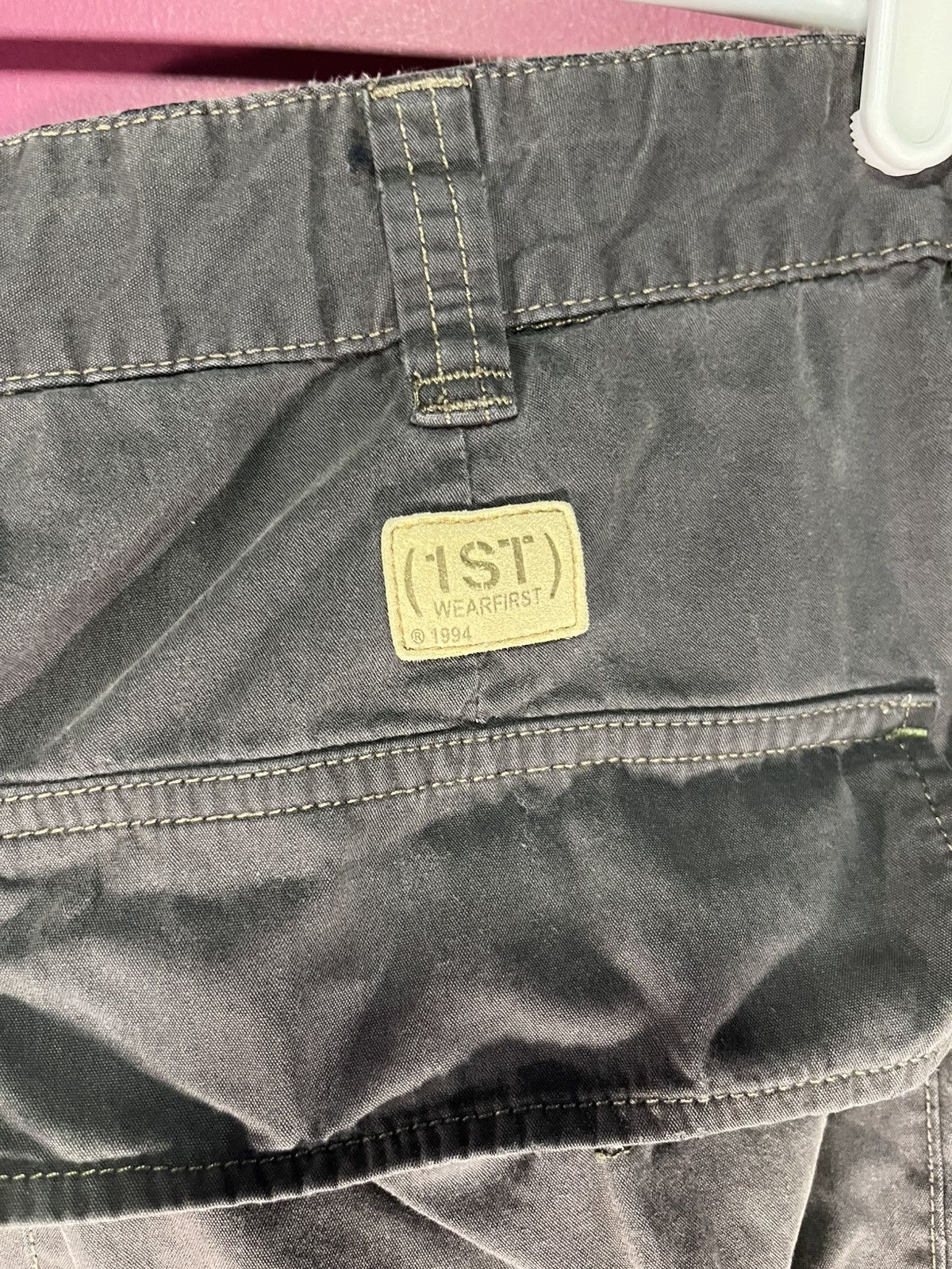 Vintage Super nice worn cargo shorts Size US 32 / EU 48 - 6 Thumbnail