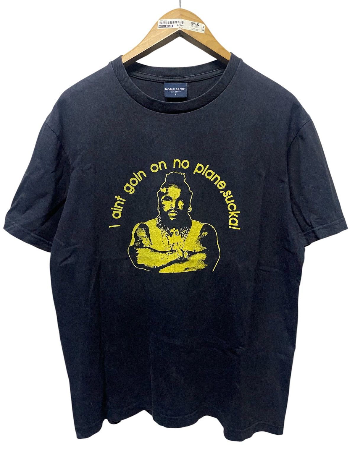 Other Vintage Mr. T I Aint Goin On No Plane Tee Size US L / EU 52-54 / 3 - 1 Thumbnail