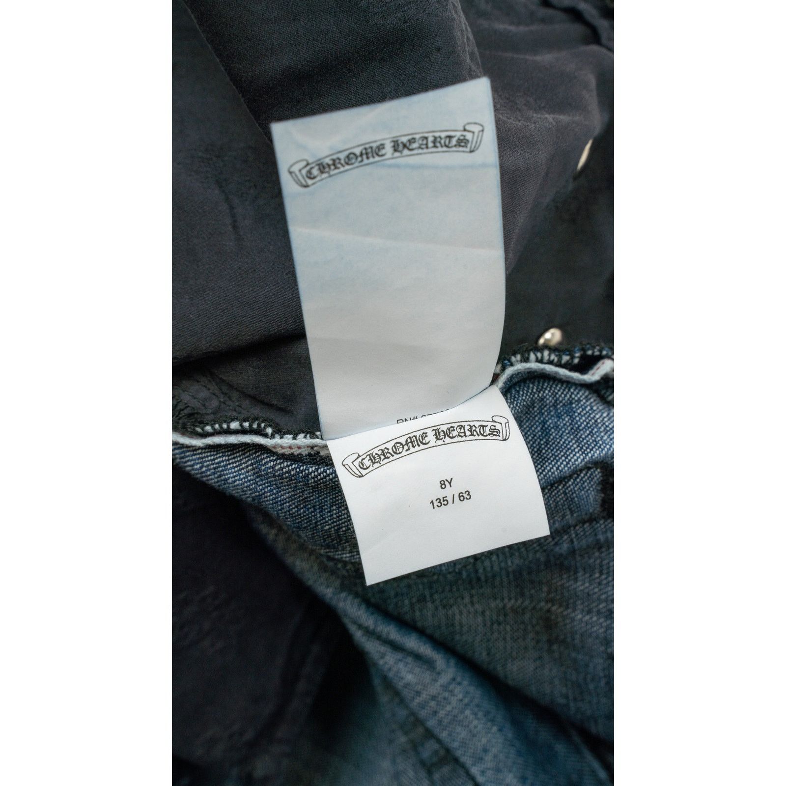 Chrome Hearts Kids Jeans With Pony Hair Size US 26 / EU 42 - 10 Thumbnail