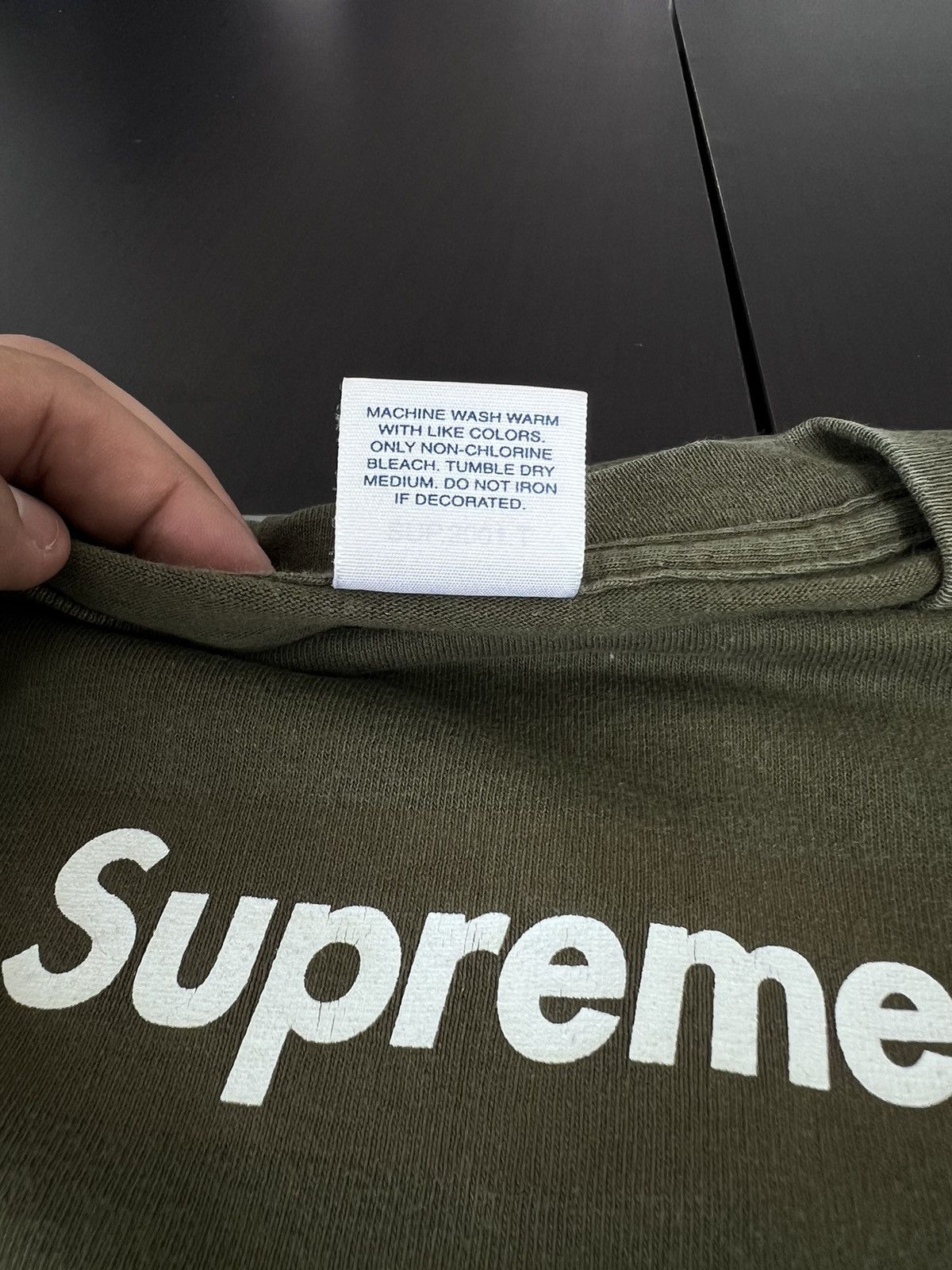 Supreme Supreme Olive Box logo 2000 Size US L / EU 52-54 / 3 - 3 Thumbnail