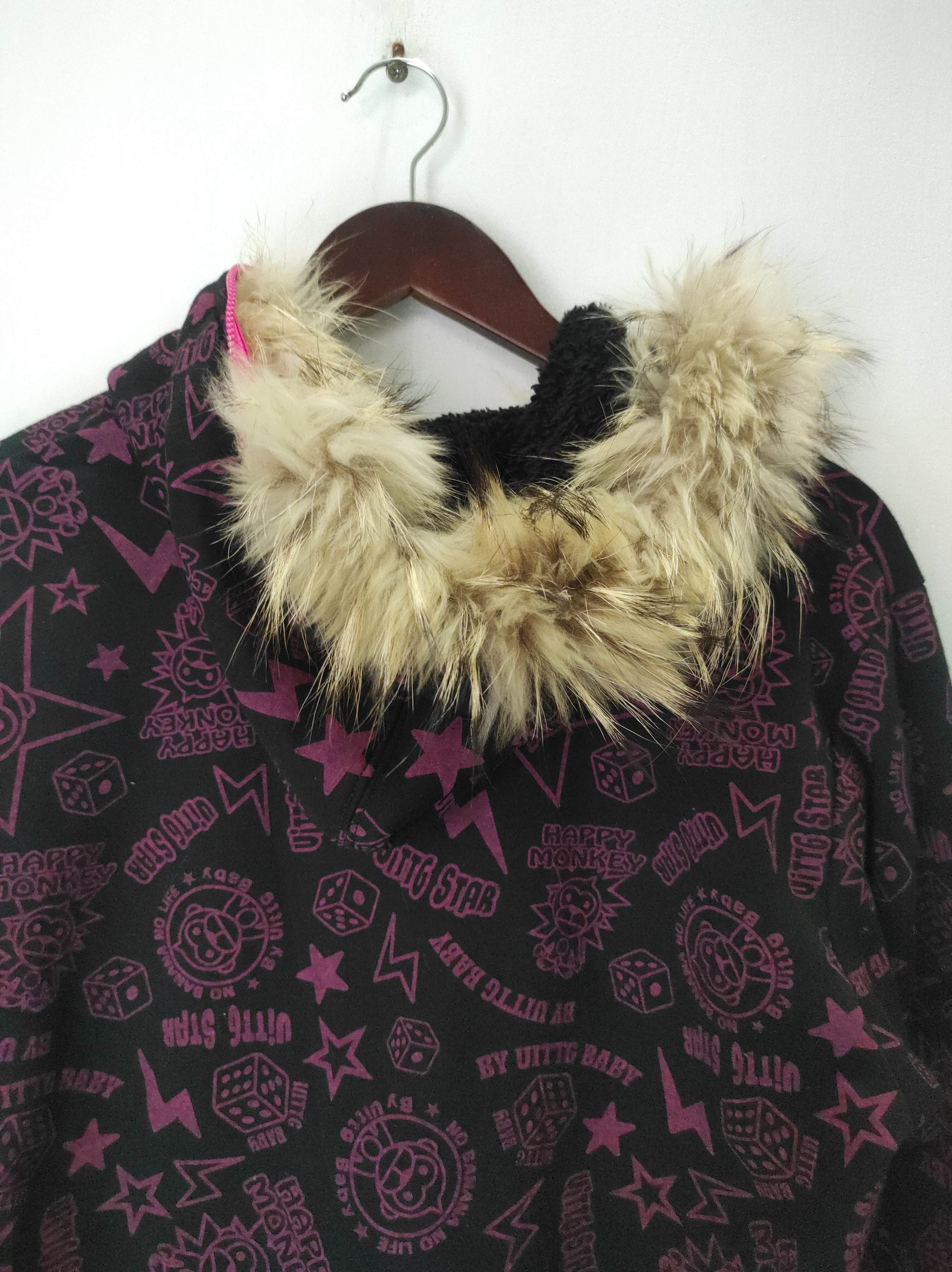 Hysteric Glamour UITTG BABY Zip Fur Hoodie i6w9 LGB style Size US M / EU 48-50 / 2 - 17 Thumbnail