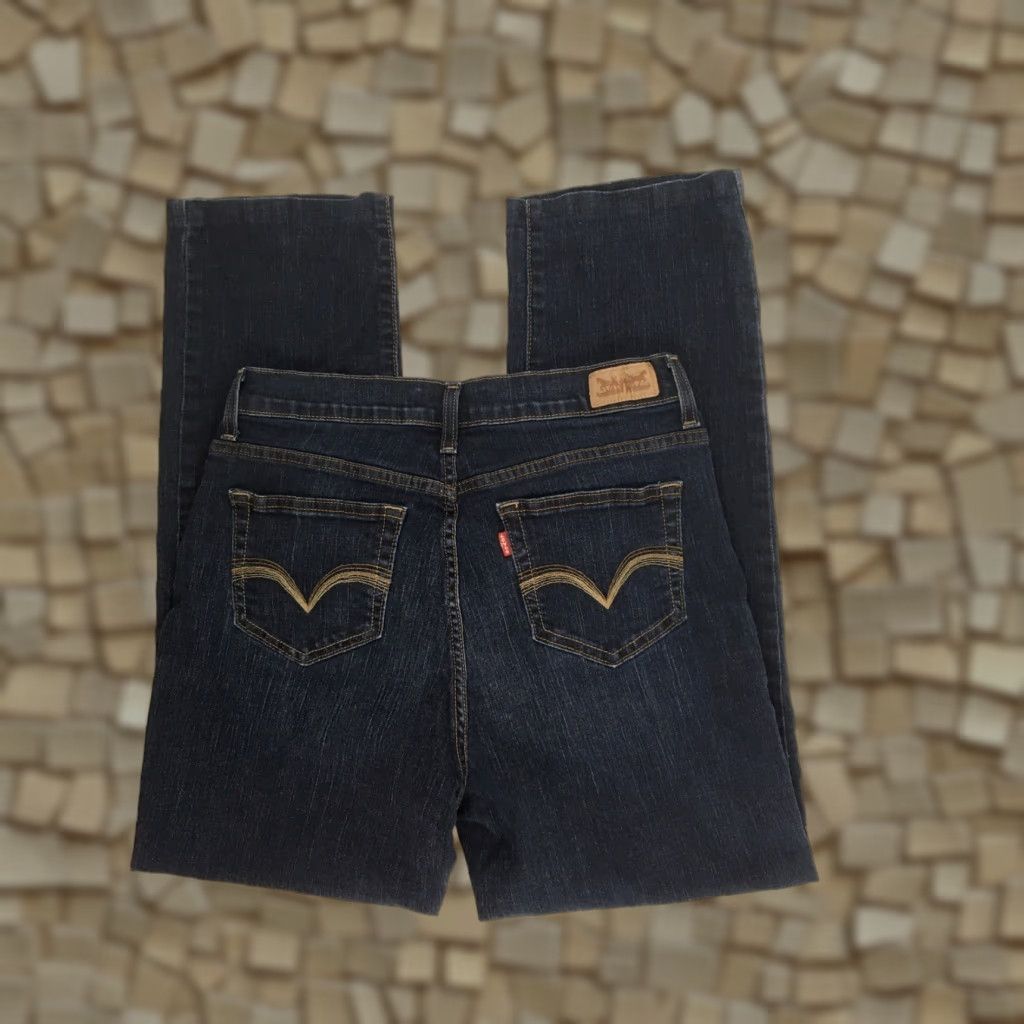 Levi's Levi's 512 Jeans Women Slim Bootcut 29x28 Color Blue Size 29x28 Regular Size 29" - 1 Thumbnail