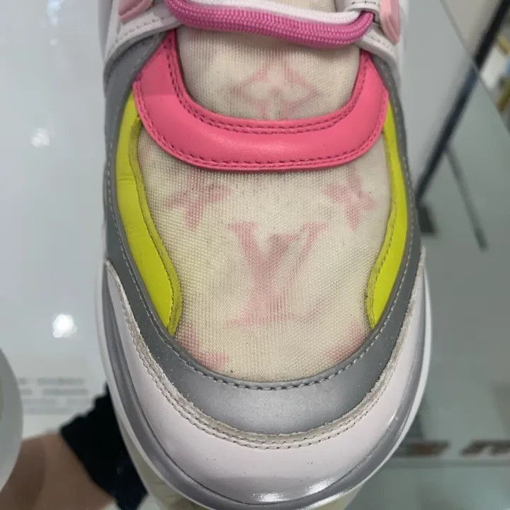 Louis Vuitton Louis Vuitton Archlight Pink White Sneakers -2508 Size US 7.5 / EU 40-41 - 5 Thumbnail