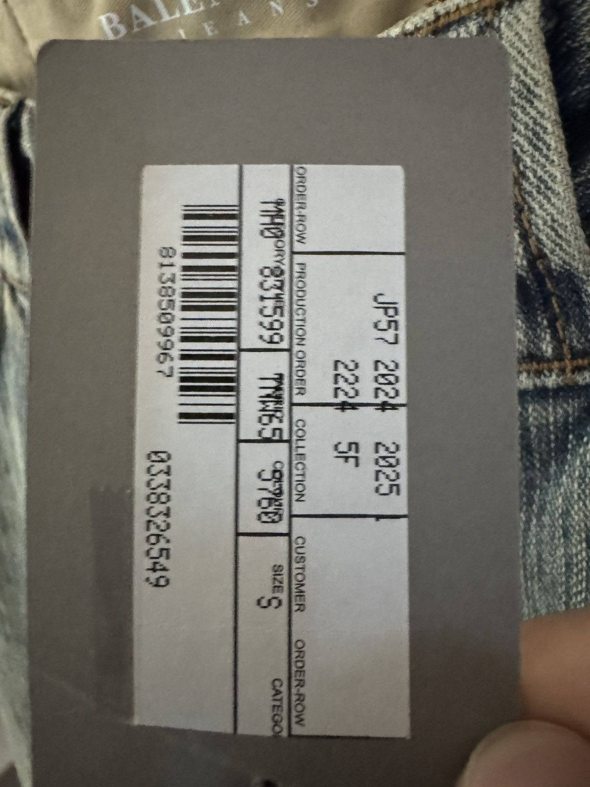 Balenciaga Balenciaga jeans —size S—- retail 1300€ Size US 32 / EU 48 - 5 Thumbnail