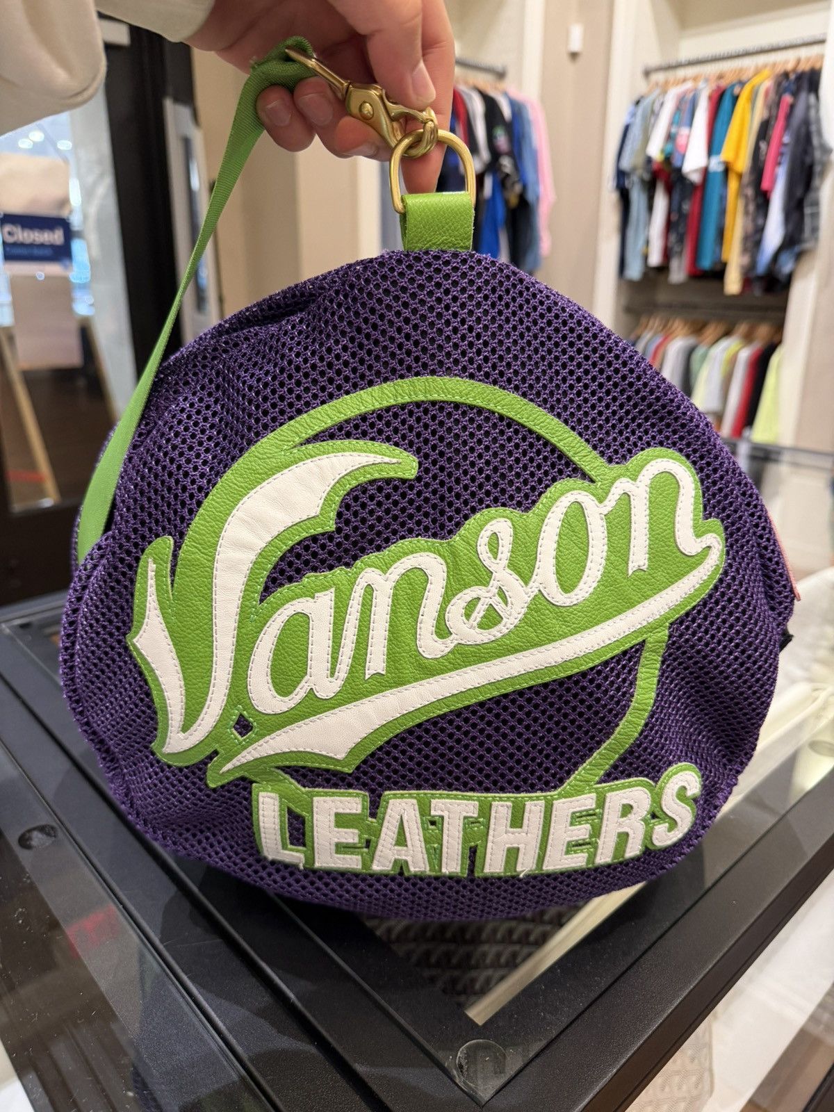 Supreme × Vanson Leathers Supreme x Vanson Leathers Cordura Mesh Duffle Bag Size ONE SIZE - 4 Thumbnail