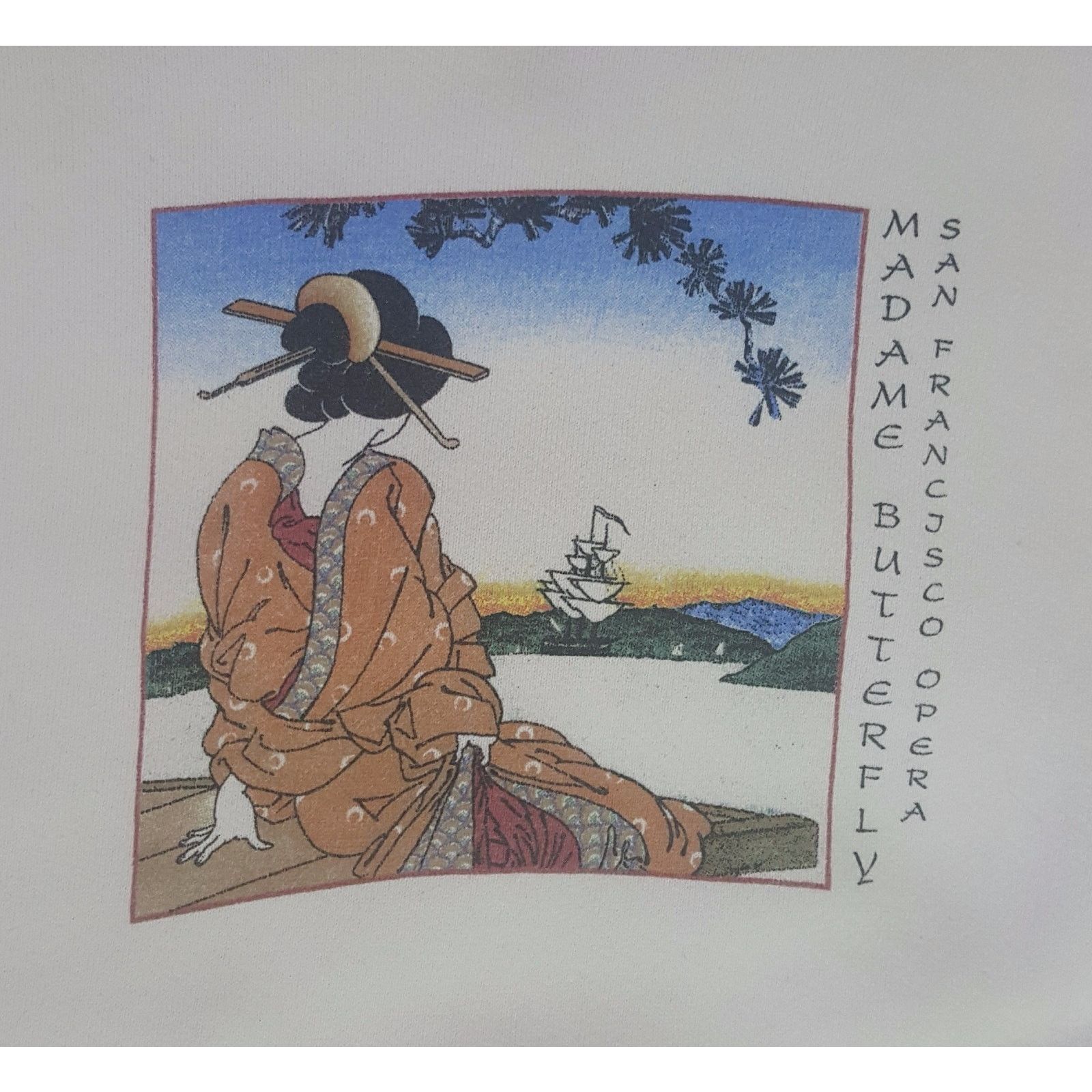 Vintage Madame Butterfly San Francisco Opera Geisha Size M