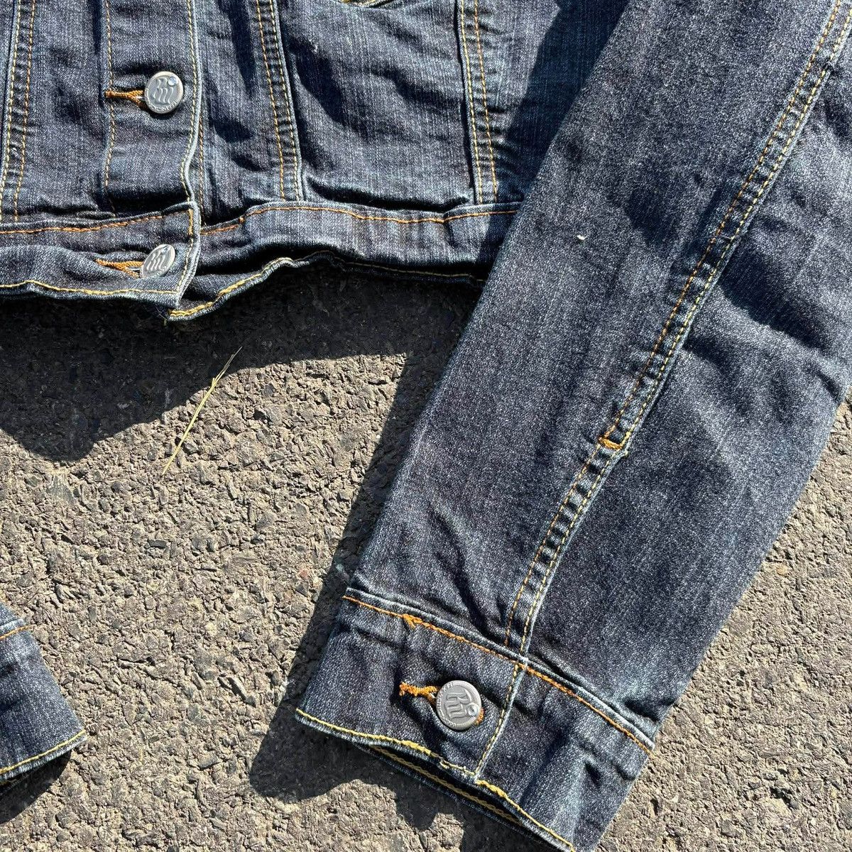 Rocawear Roca Wear Cropped Denim Jacket Size L / US 10 / IT 46 - 8 Thumbnail