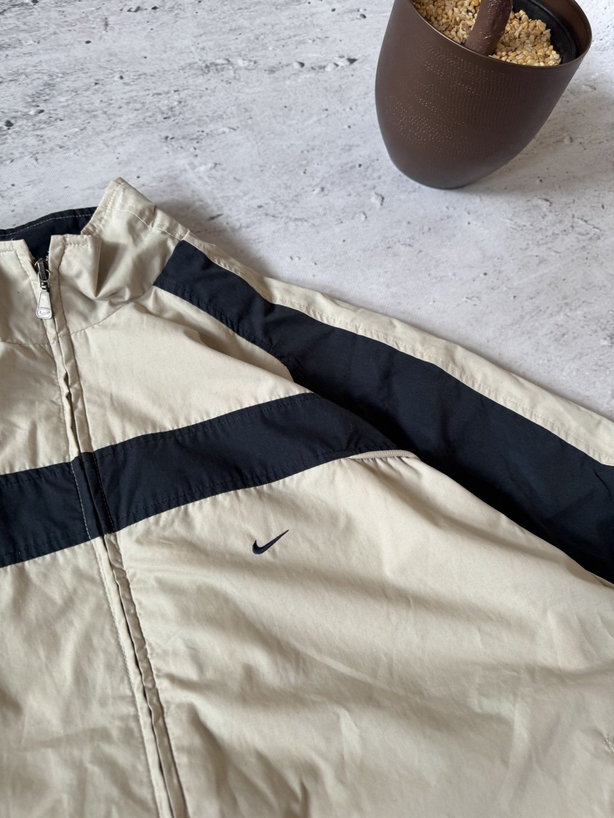 Nike × Vintage NIKE VINTAGE BASIC LOGO OVERSIZE BAGGY LIGHT JACKET Size US XL / EU 56 / 4 - 6 Thumbnail