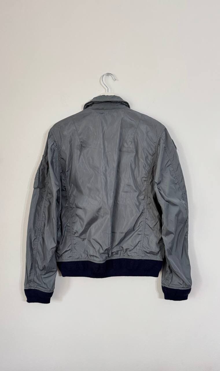 Schott Schott NYC Military Style Bomber Jacket – Grey/Orange Size US M / EU 48-50 / 2 - 4 Thumbnail