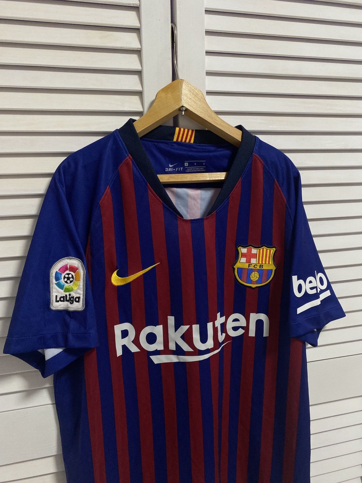 Nike Soccer Jersey Shirt Nike FC Barcelona Home 2017 Size US S / EU 44-46 / 1 - 2 Thumbnail