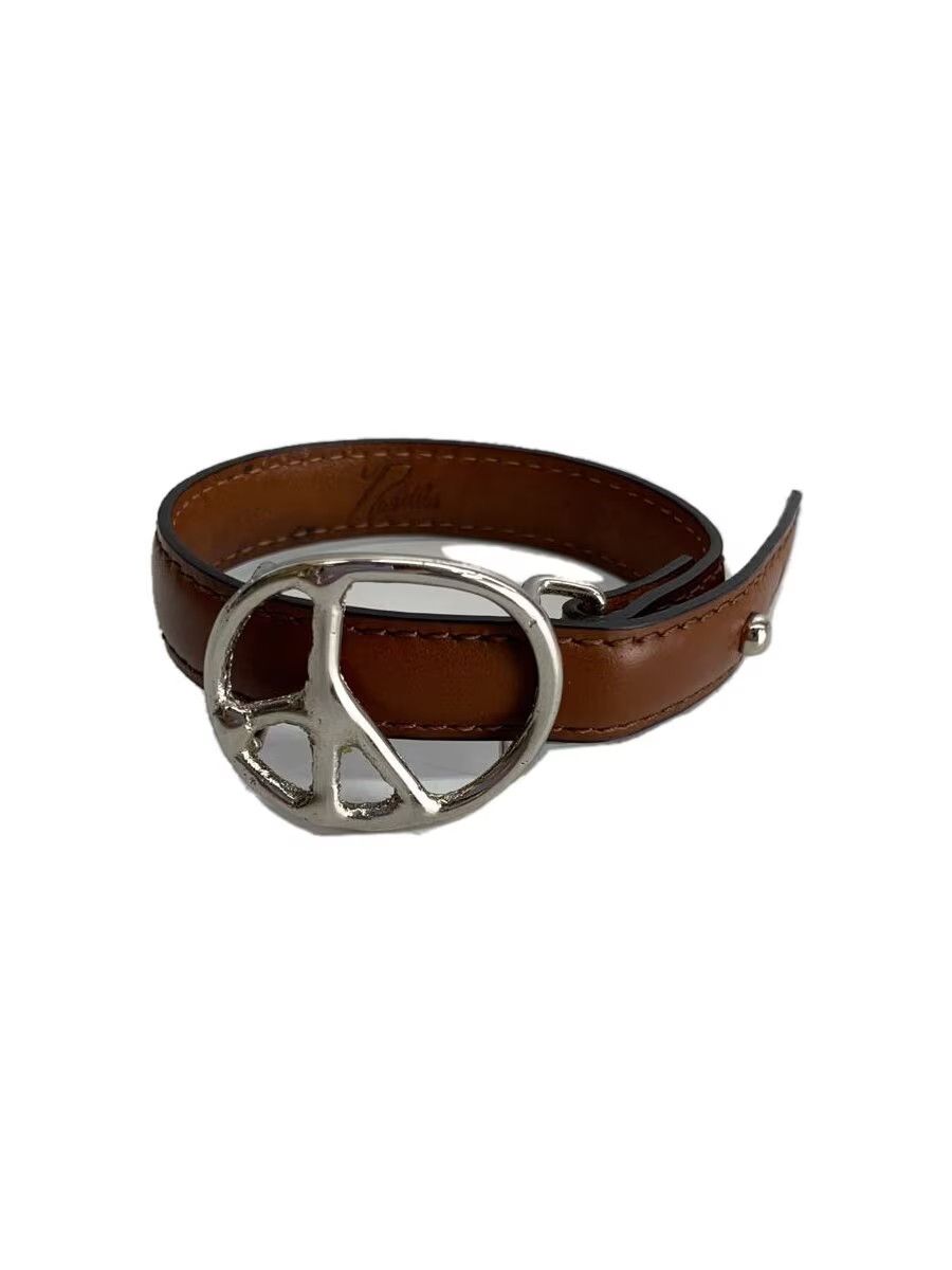 Needles Peace Buckle Leather Bracelet Size ONE SIZE - 1 Thumbnail