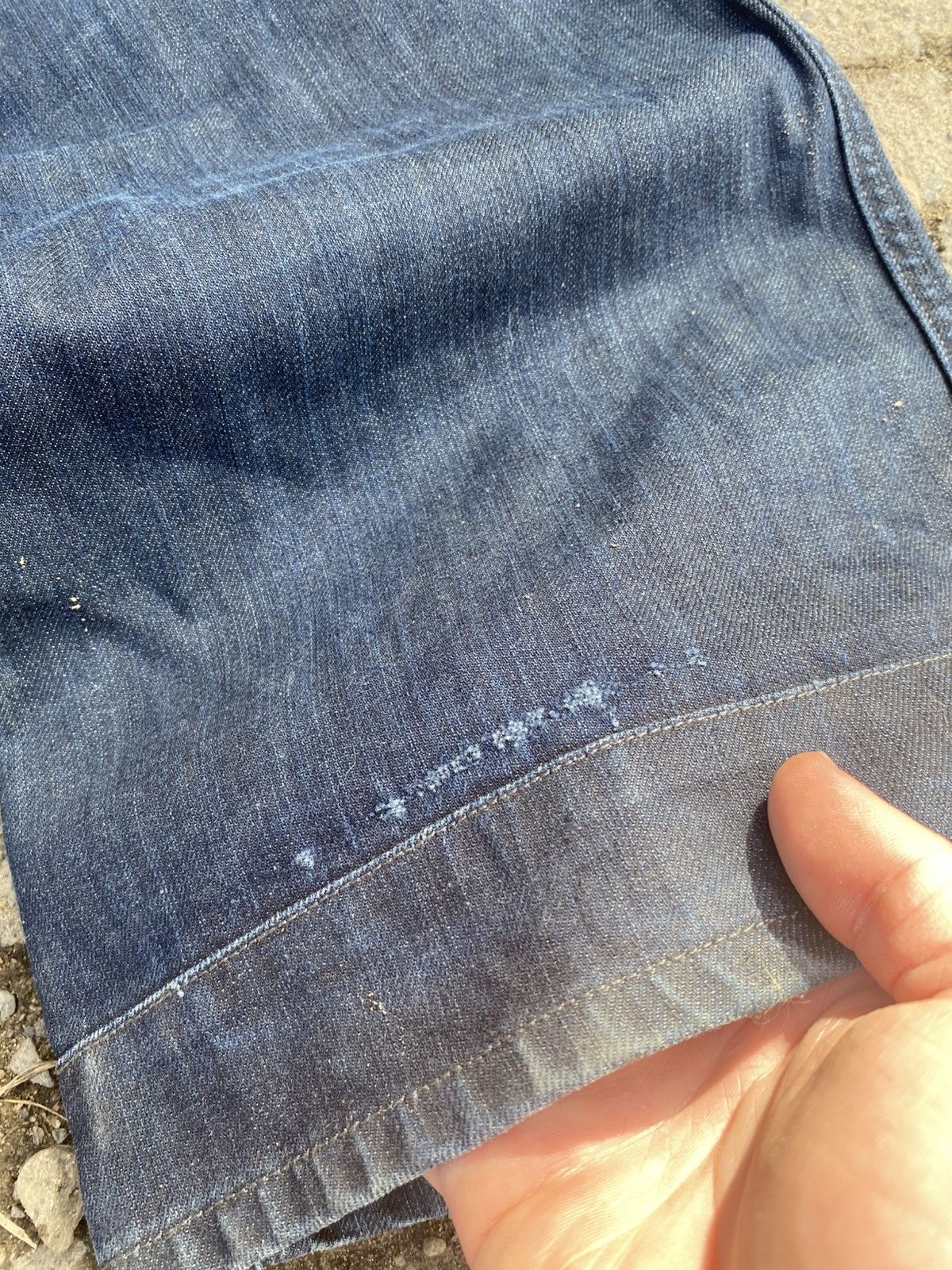 G-Star × Japanese Brand G star Faded blue Baggy avant garde denim y2k jeans pants Size US 36 / EU 52 - 8 Thumbnail