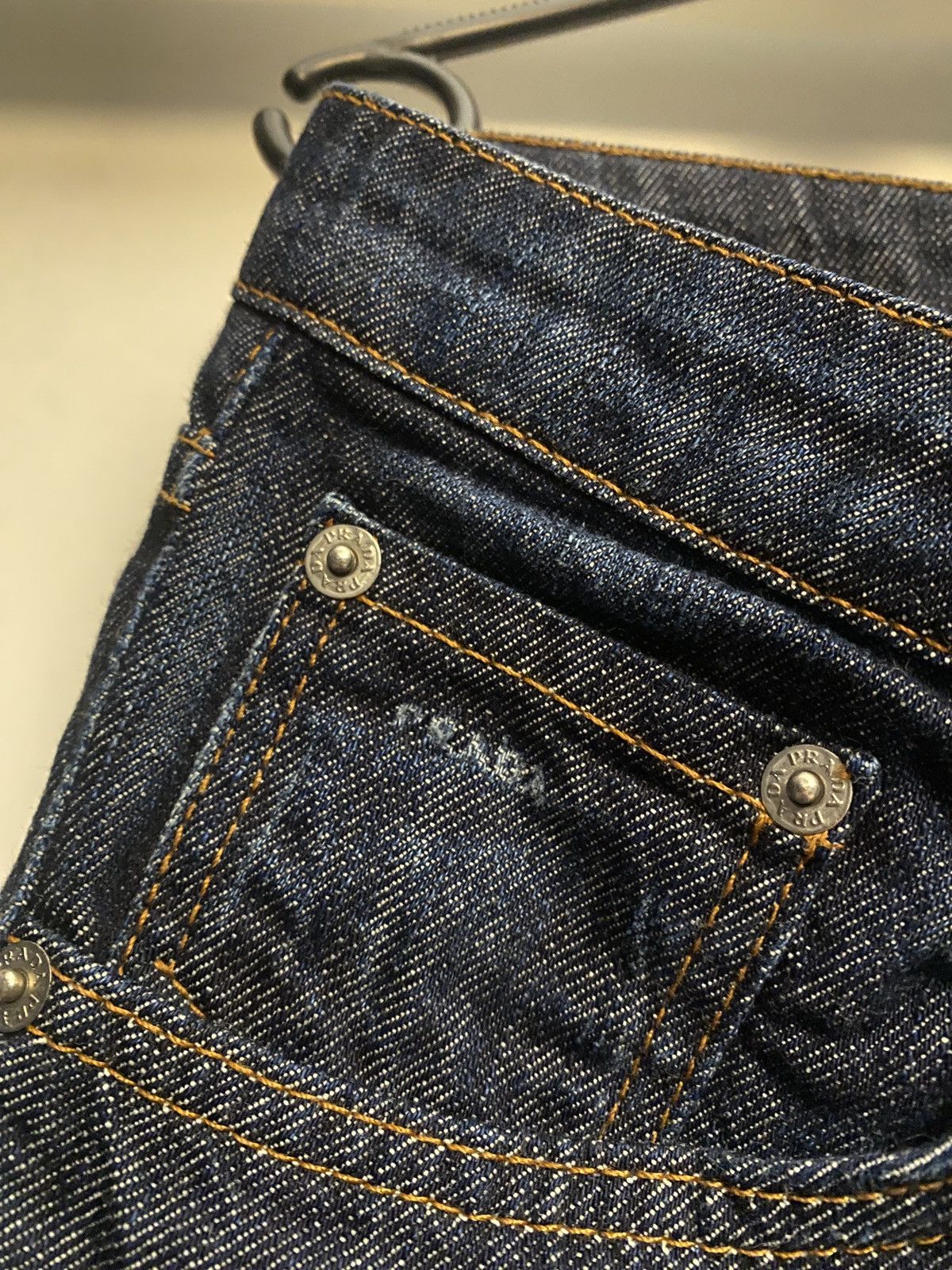 Prada Prada luxury 3/4 denim jeans y2k straight fit Size 27" / US 4 / IT 40 - 9 Thumbnail