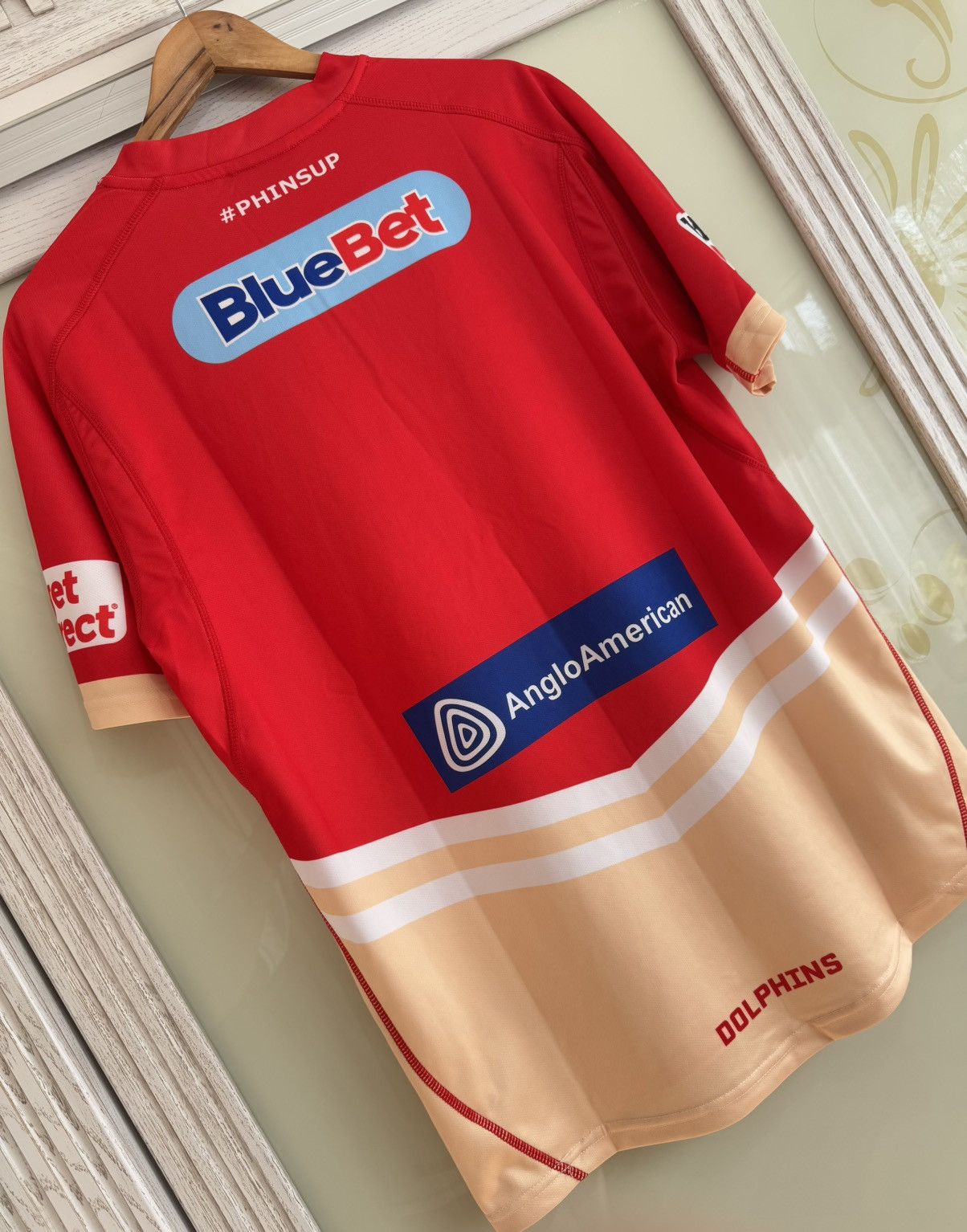 Other Dolphins 2023-2024 NRL Rugby Jersey Kit Shirt Size US XL / EU 56 / 4 - 9 Thumbnail