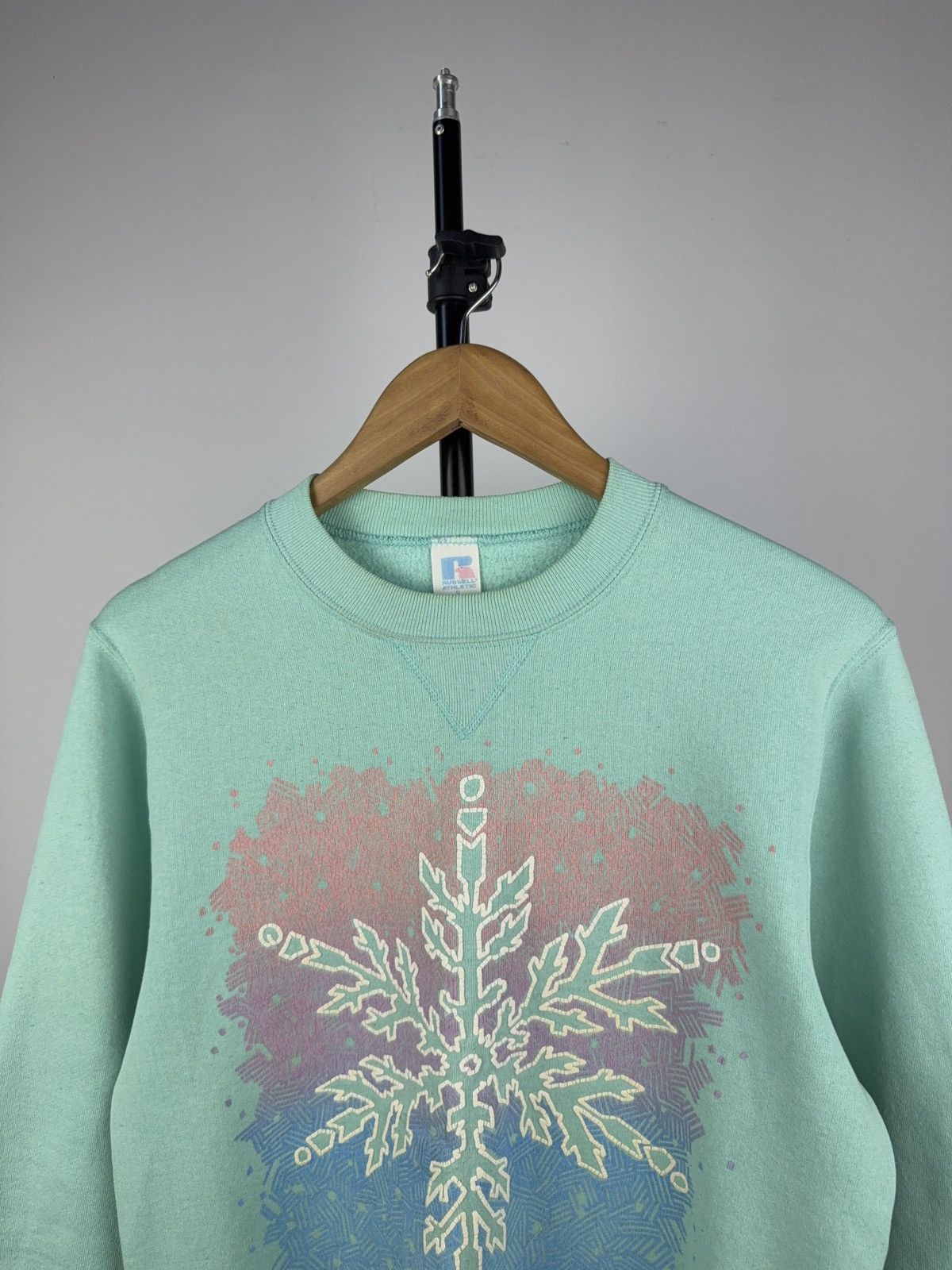 Russell Athletic Vintage 1986 Logo Rare Breckenridge Snowflake Sweatshirt Size US S / EU 44-46 / 1 - 2 Thumbnail