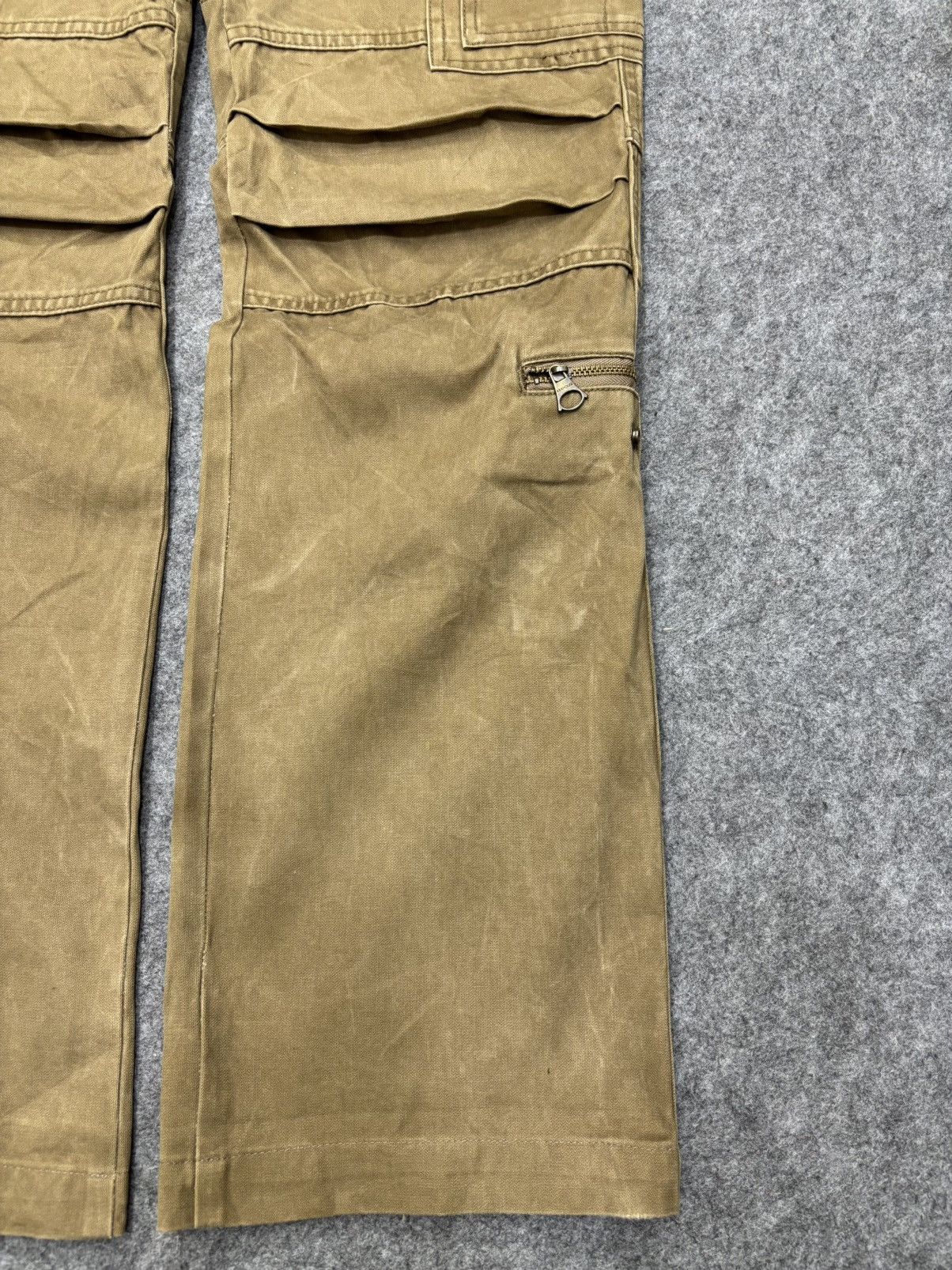 ABAHOUSE 💥Multipockets💥Sick Style Military Abahouse Cargo Pant F639 Size US 33 - 7 Thumbnail