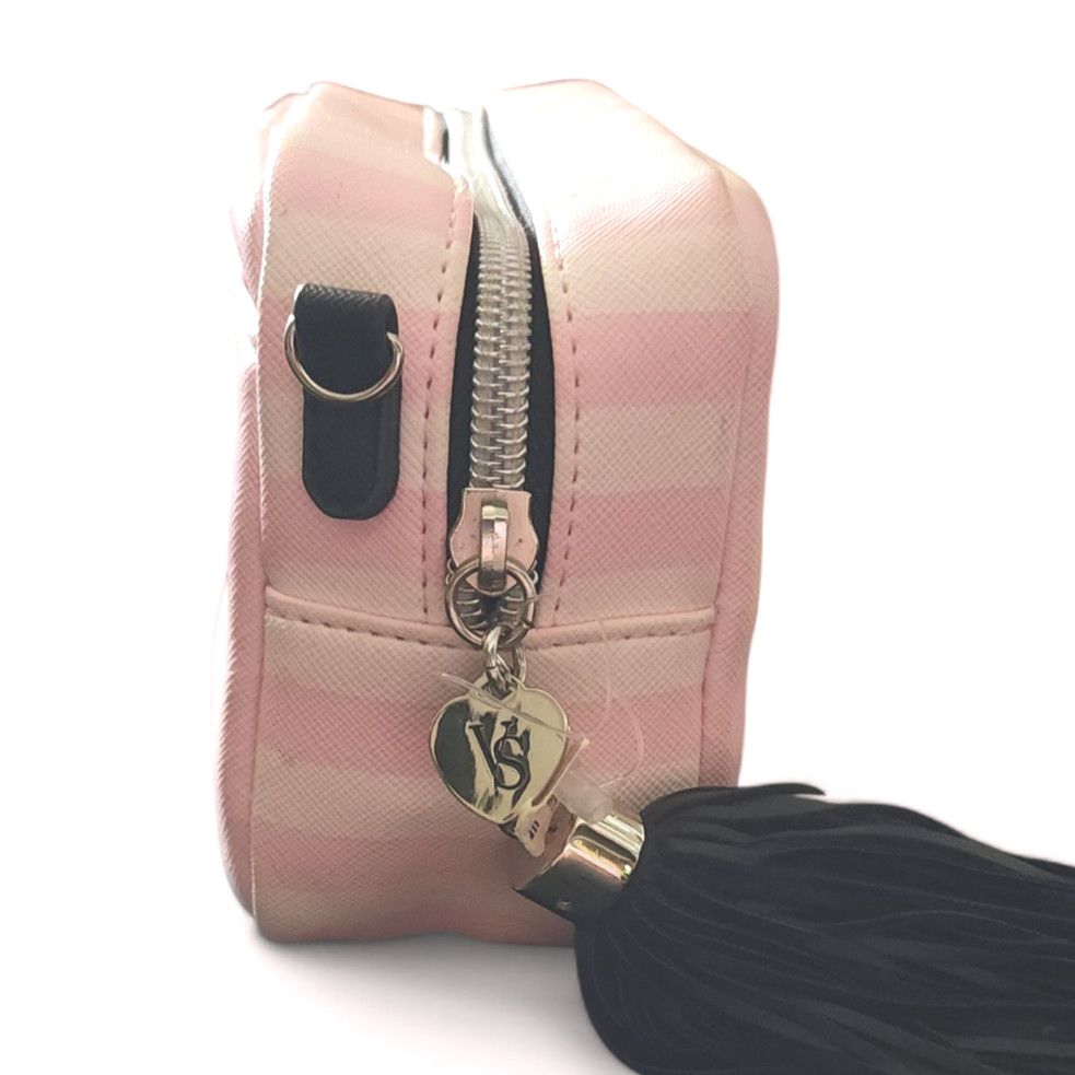 Victoria's Secret Victoria’s Secret Pink white crossbody pouch with tassel Size ONE SIZE - 4 Thumbnail
