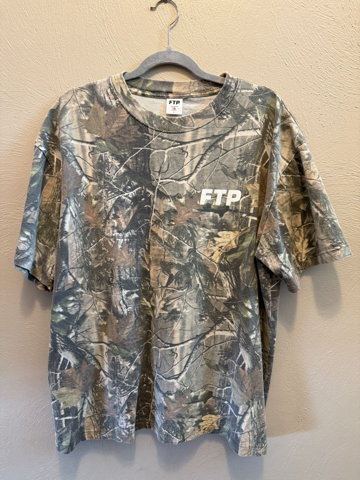 Fuck The Population FTP Realtree camo logo tee Size US L / EU 52-54 / 3 - 1 Thumbnail