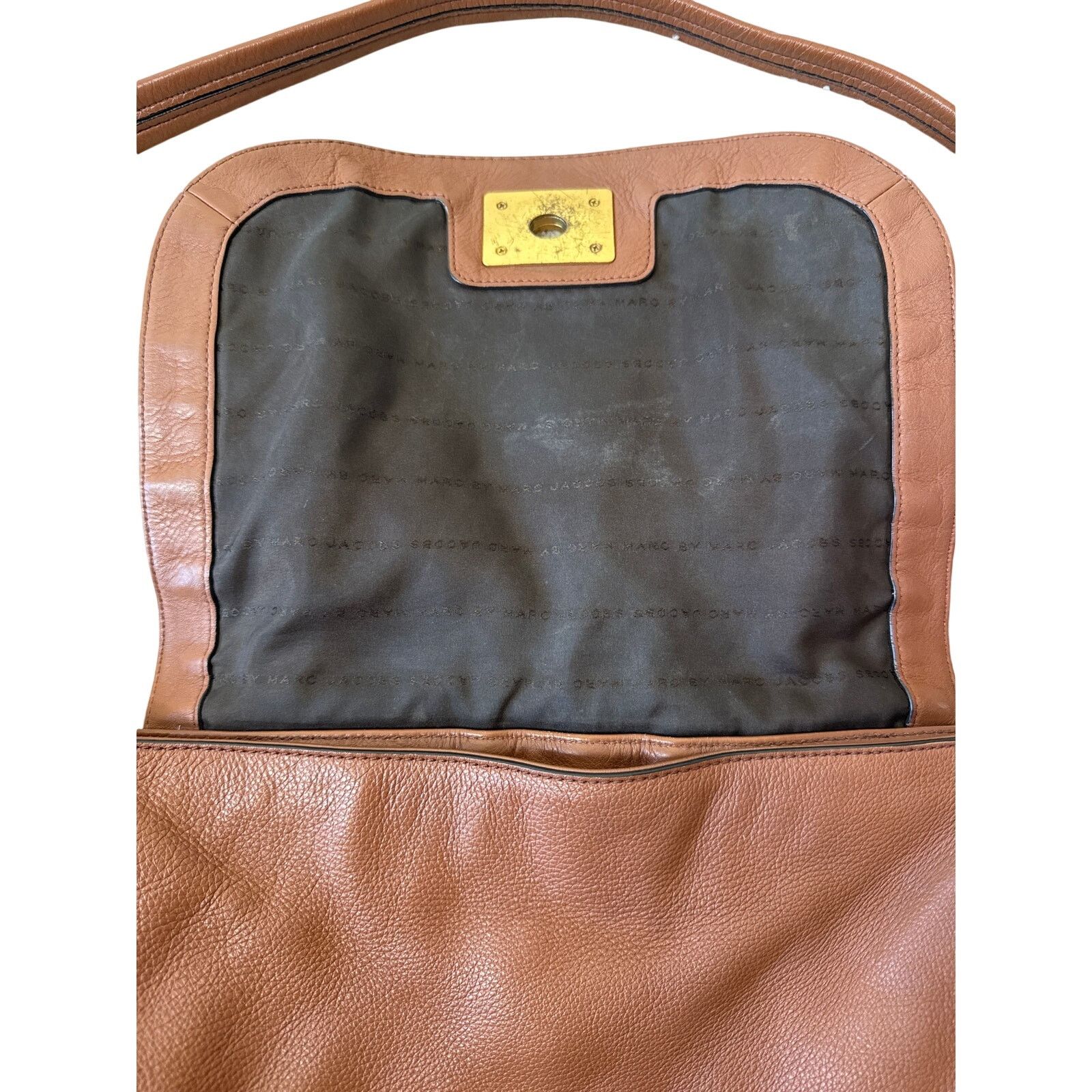 Marc by Marc Jacobs Marc Jacobs Messenger Crossbody Shoulder Cow Leather Bag Size ONE SIZE - 6 Thumbnail