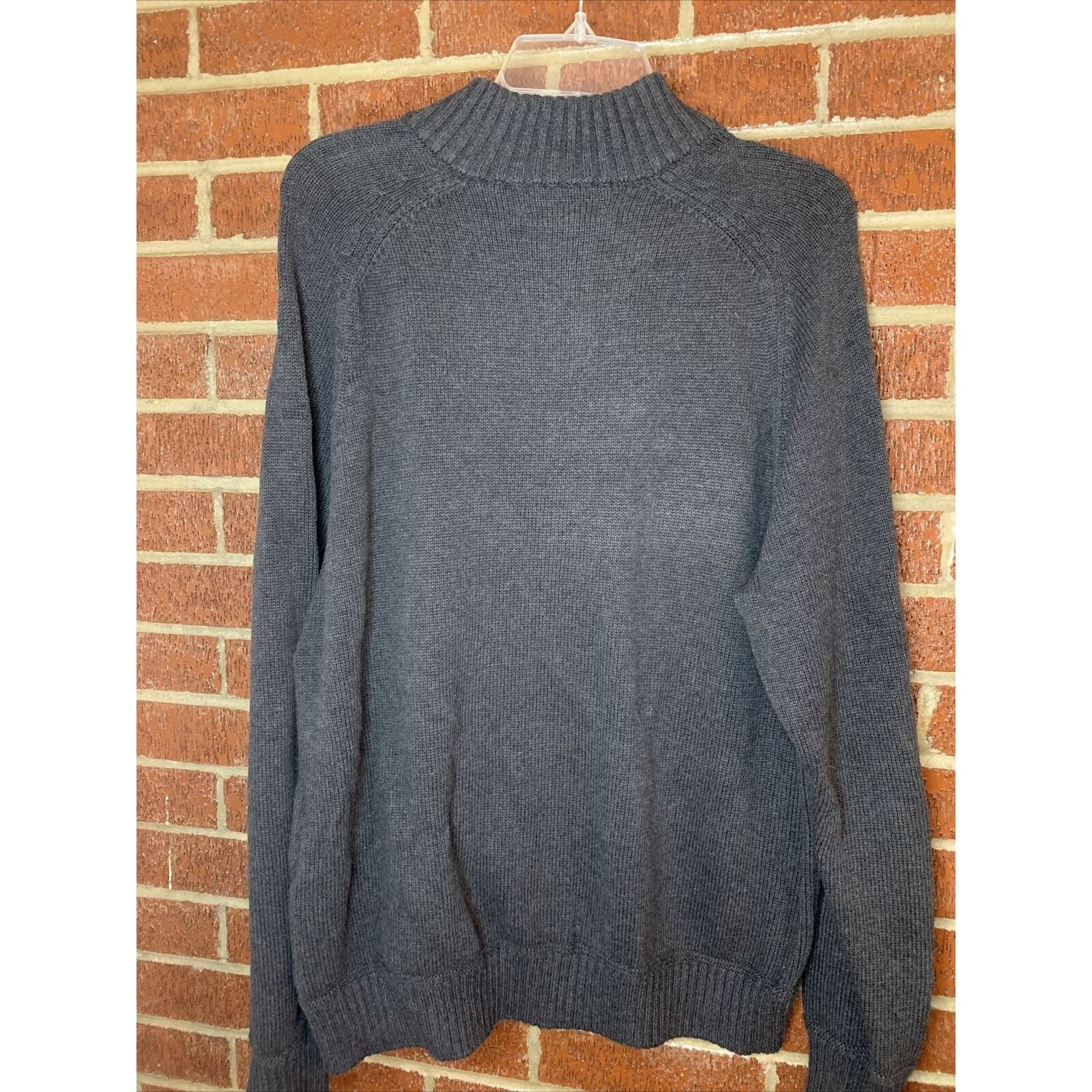 Lands' End Lands End Mens Drifter 1/4 Zip Pullover Gray Large Size US L / EU 52-54 / 3 - 4 Thumbnail