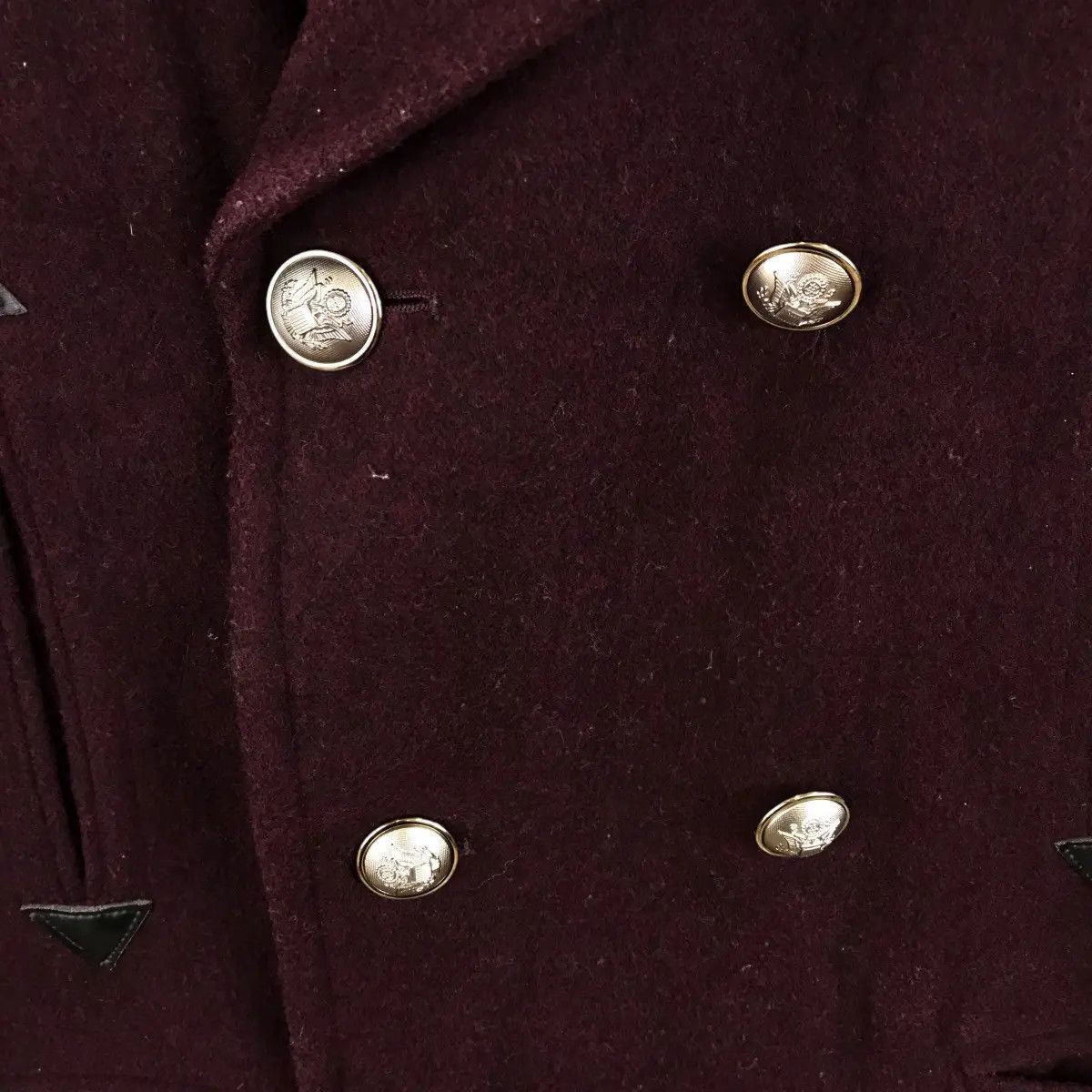 NANO universe Vintage NANO UNIVERSE JAPAN Double Breasted Peacoat Size L / US 10 / IT 46 - 4 Thumbnail