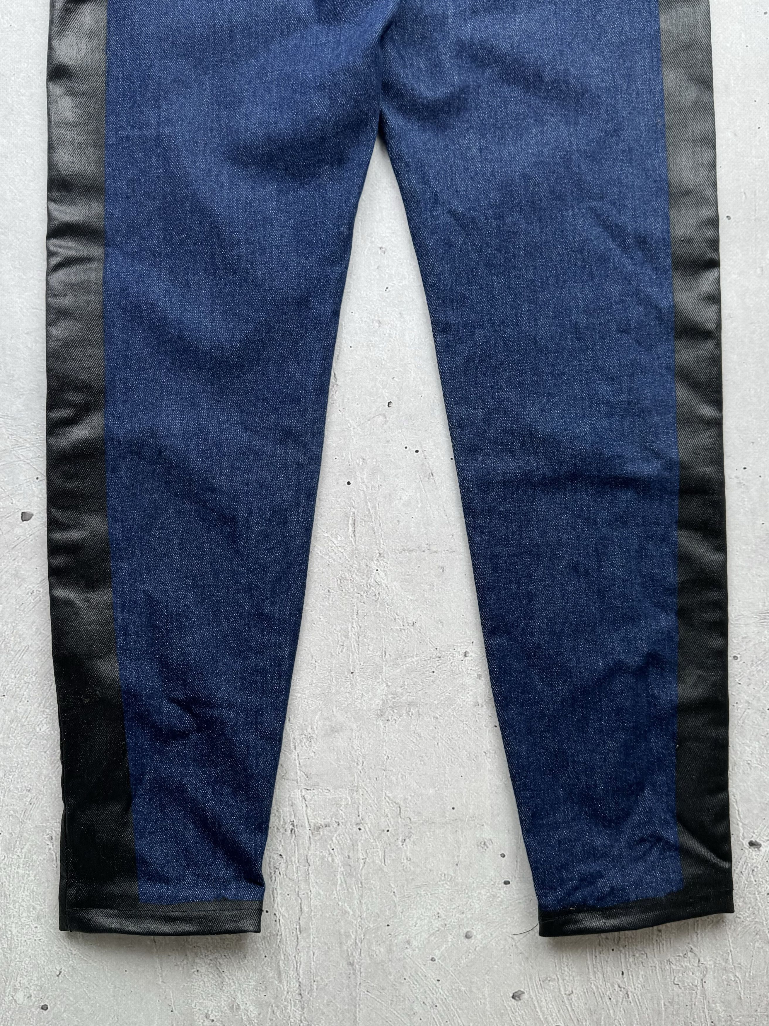 Kenzo × Vintage Kenzo Waxed Jeans Size 28" / US 6 / IT 42 - 10 Thumbnail